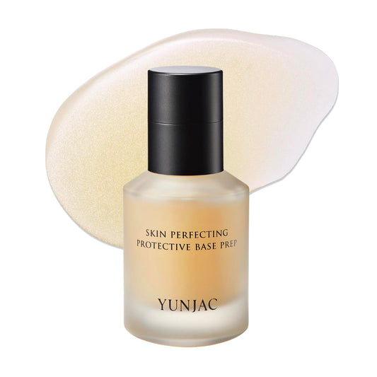 Base Prep (1.35 fl oz) – Grip Primer, Silicone-Free Makeup Base, Serum Texture for Radiant Skin Finish, Long-Lasting Makeup, with Rice Ferment, Ceramide, Niacinamide, Squalane