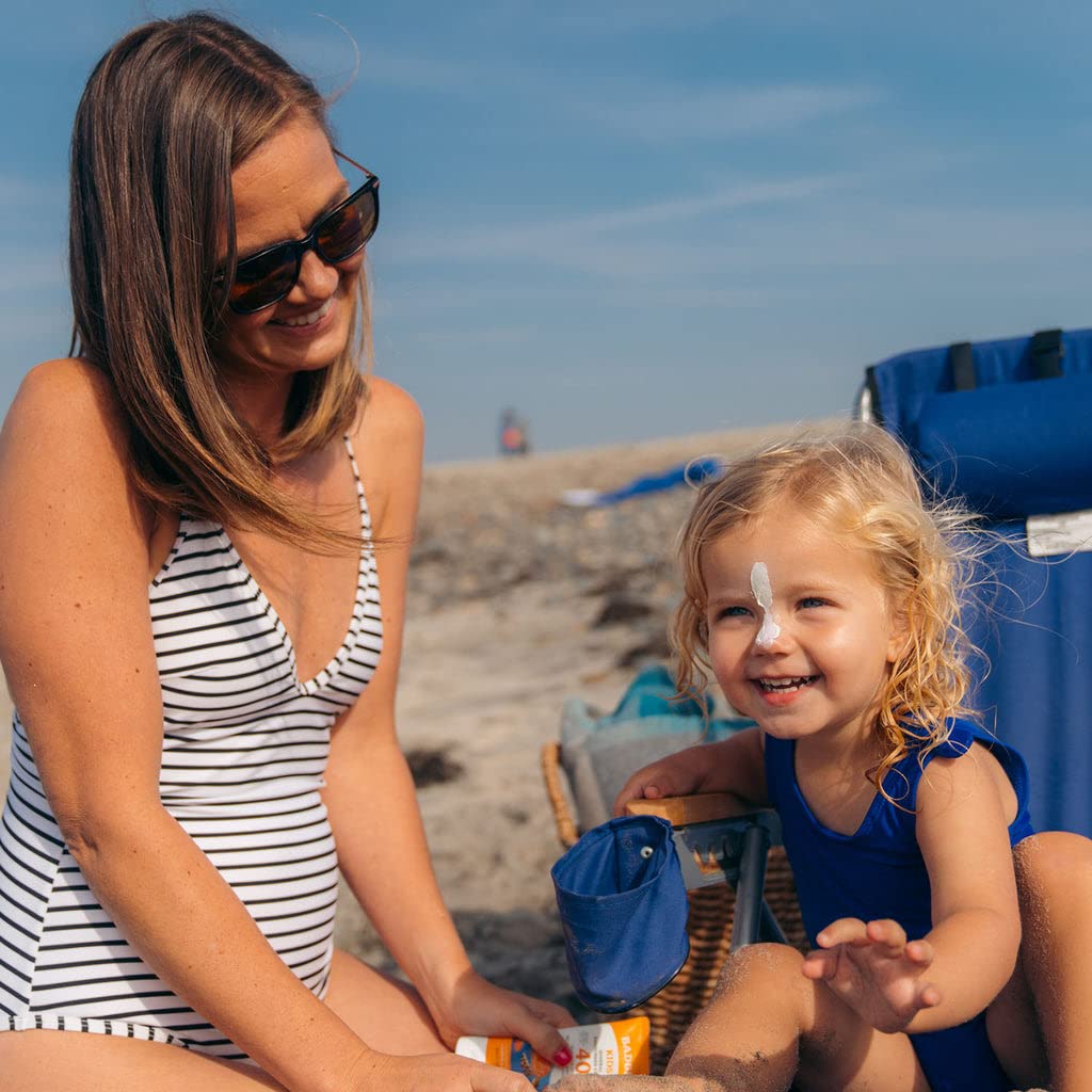 Badger Kids Mineral Sunscreen Cream SPF 40, 98% Organic Ingredients, Zinc Oxide Sunscreen for Kids Face & Body, Water Resistant, Reef Friendly, Hawaii Approved Broad Spectrum Sunblock, 2.9 fl oz