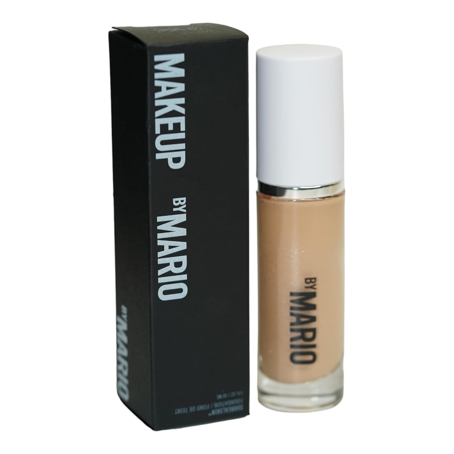 MAKEUP BY MARIO SurrealSkin Liquid Foundation, Liquid Formula, Vegan, Long-wearing coverage, Hydrating, Natural Finish, Size 30 mL (9W - light with medium warm undertone)