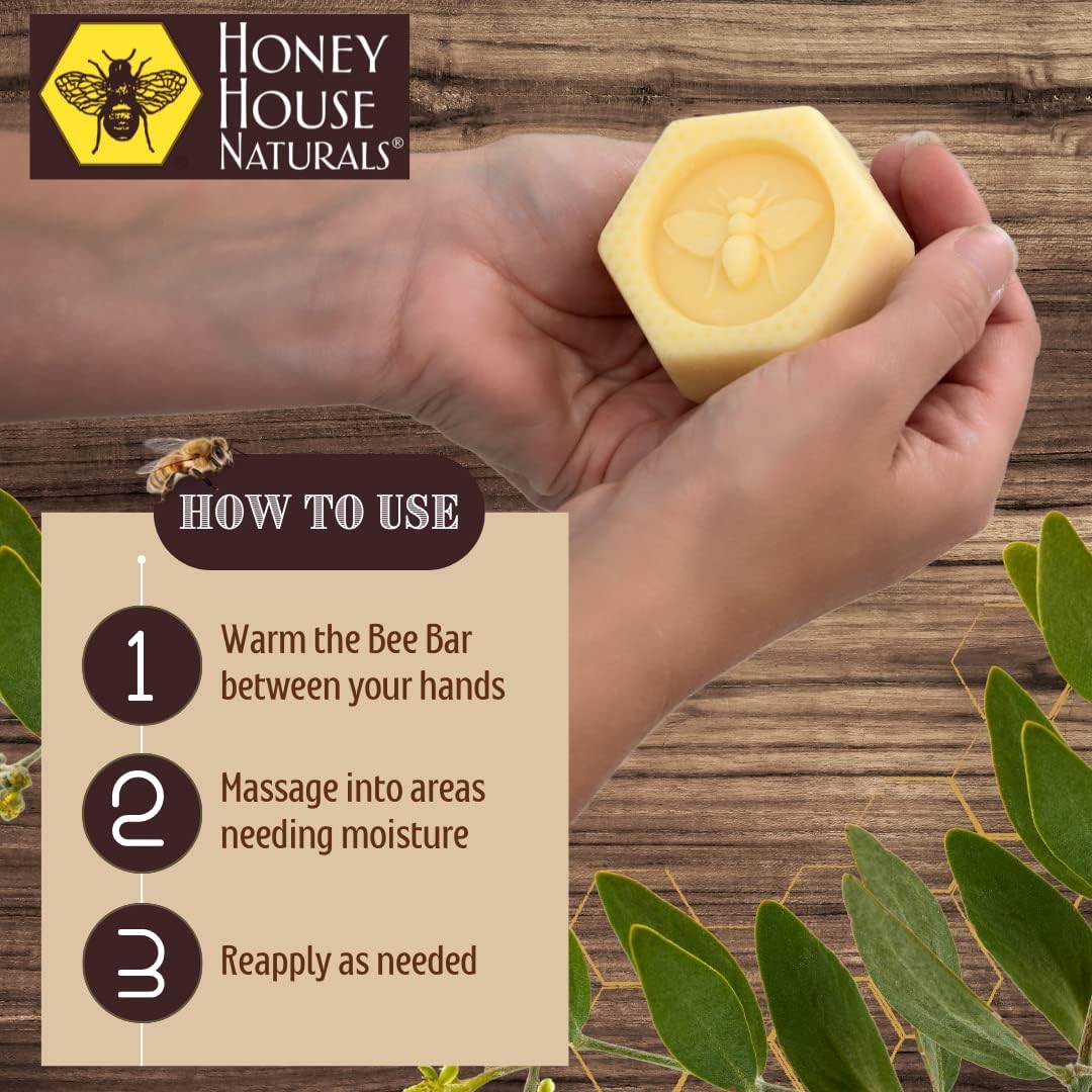 Bee Bar Honey House Naturals Duo – Hawaiian – Small .6 ounce & Large 2 ounce (Hawaiian)