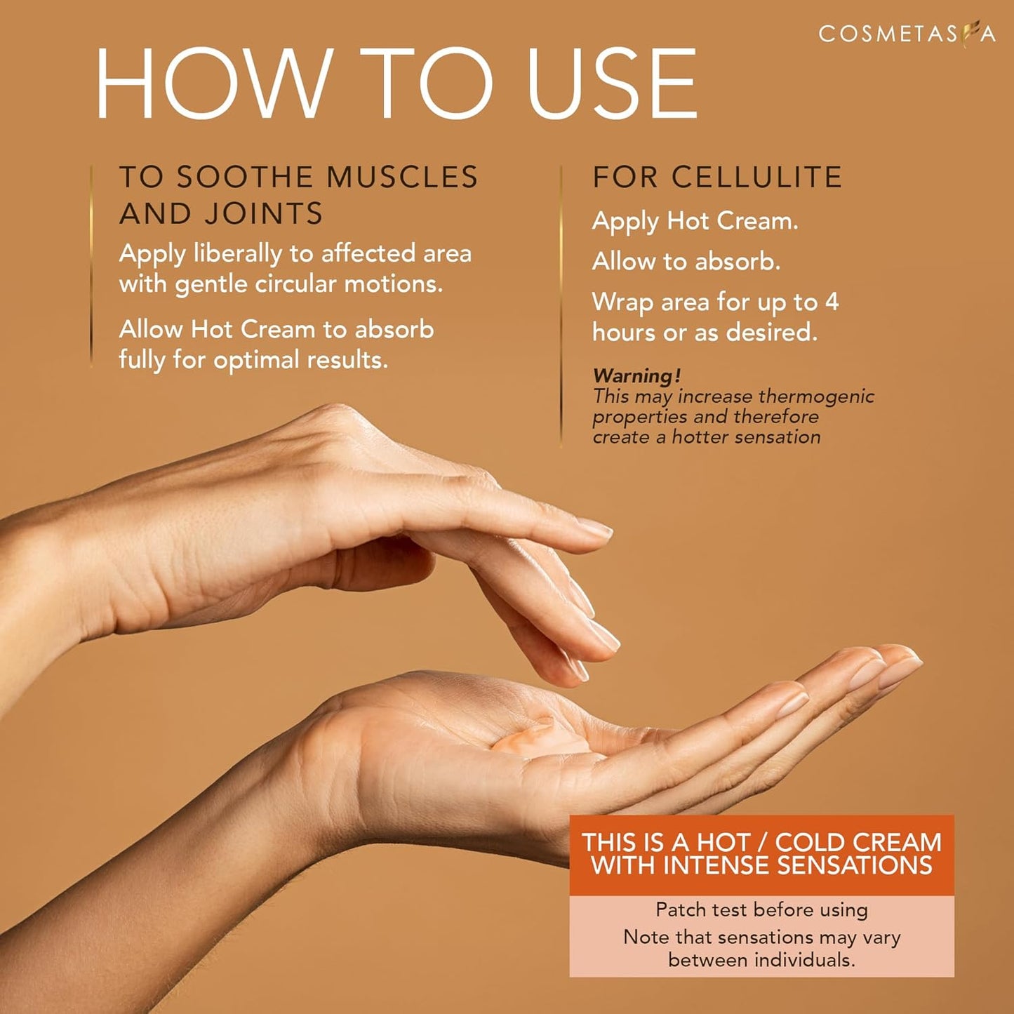 Cellulite Massage Oil, Gel & Mitt - Natural Hot Cream Massage Gel, Oil & Massager - Firm, Tone, Tighten & Moisturize Skin. Soothes Muscles (8.8 oz.)