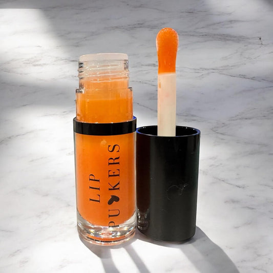 Nourishing Lip Oil with Jojoba & Apricot Oil, 0.18 oz, 5 Shades (Amber Bloom)