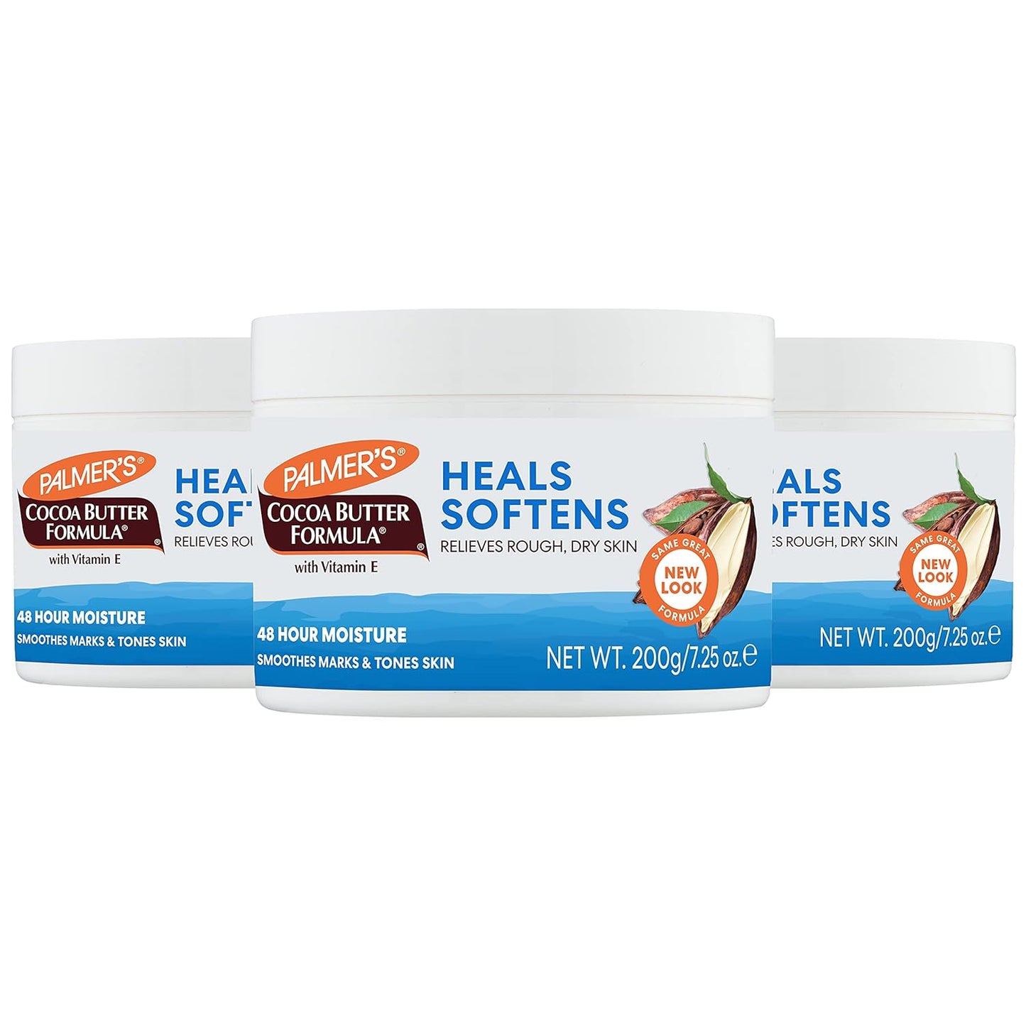 Palmer’s Cocoa Butter Formula Daily Skin Therapy, Solid Formula, 7.25 Ounces (Pack of 3) .pack