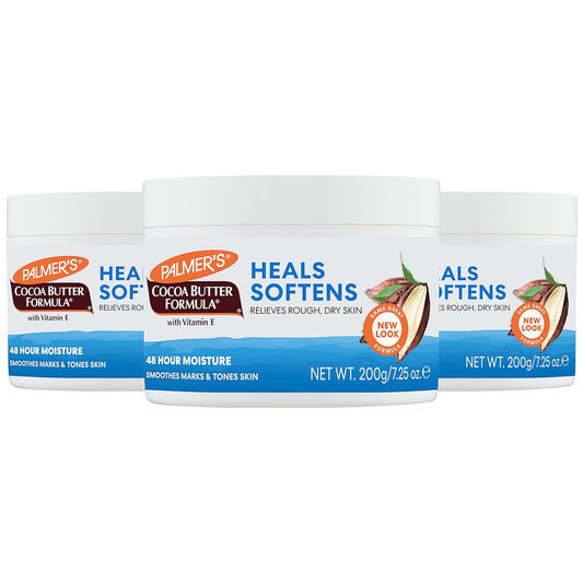 Palmer’s Cocoa Butter Formula Daily Skin Therapy, Solid Formula, 7.25 Ounces (Pack of 3) .pack