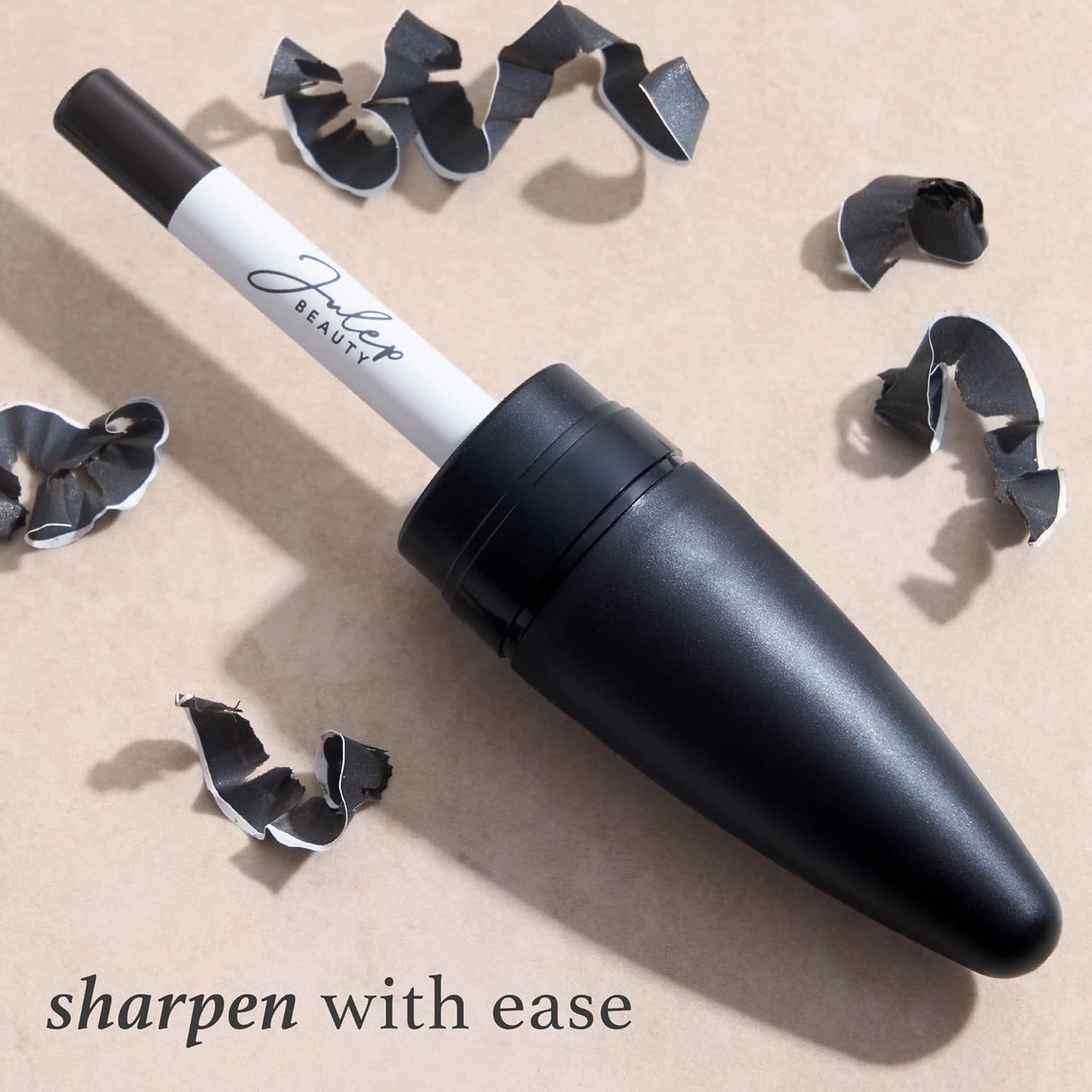 Julep When Pencil Met Gel Sharpenable Multi-Use Longwear Eyeliner Pencil - Rose Gold Shimmer - Transfer-Proof - High Performance Liner