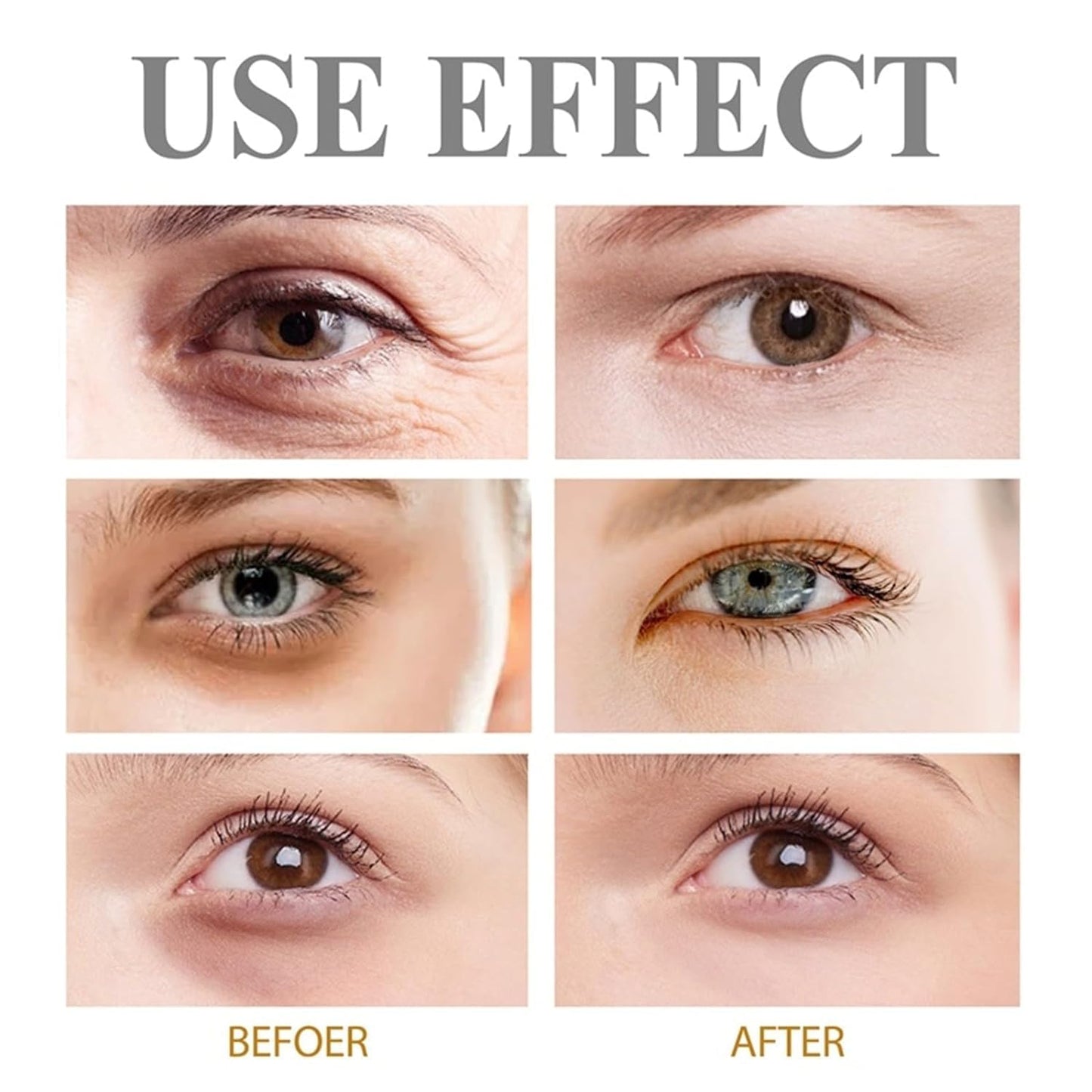 2PCS Eye Effects Age-Defying Tinted Firming Gel, Eye Effects Firming Gel, Eye Effects Firming Gel, Reduce Eye Skin Problems ，Wake Up Eye Gel