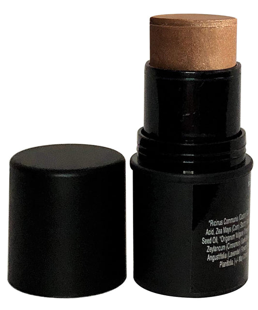 Natural Organic Multi Cream Sticks, Highlighter and Bronzers 100% Natural, Vegan, Gluten Free, Cruelty Free, Made in the USA, 0.18 oz. (Sunrise)