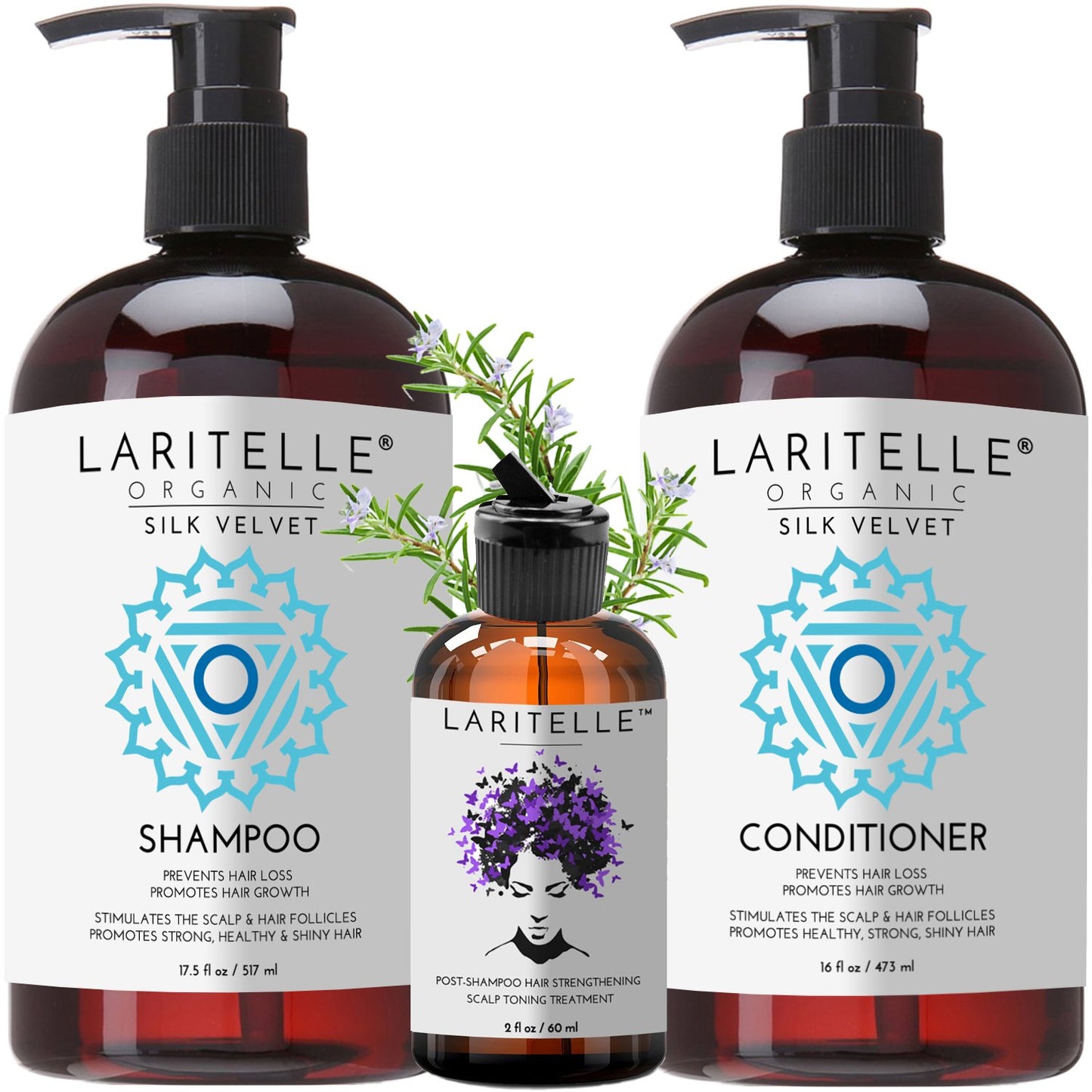 Organic Hair Care Set Silk Velvet