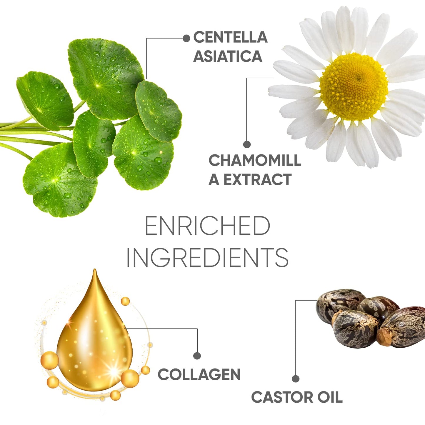Under Eye Patches (5 Pairs) - Gold Under Eye Mask Amino Acid & Collagen for Face Care, Dark Circles and Puffiness, Beauty & Personal Care