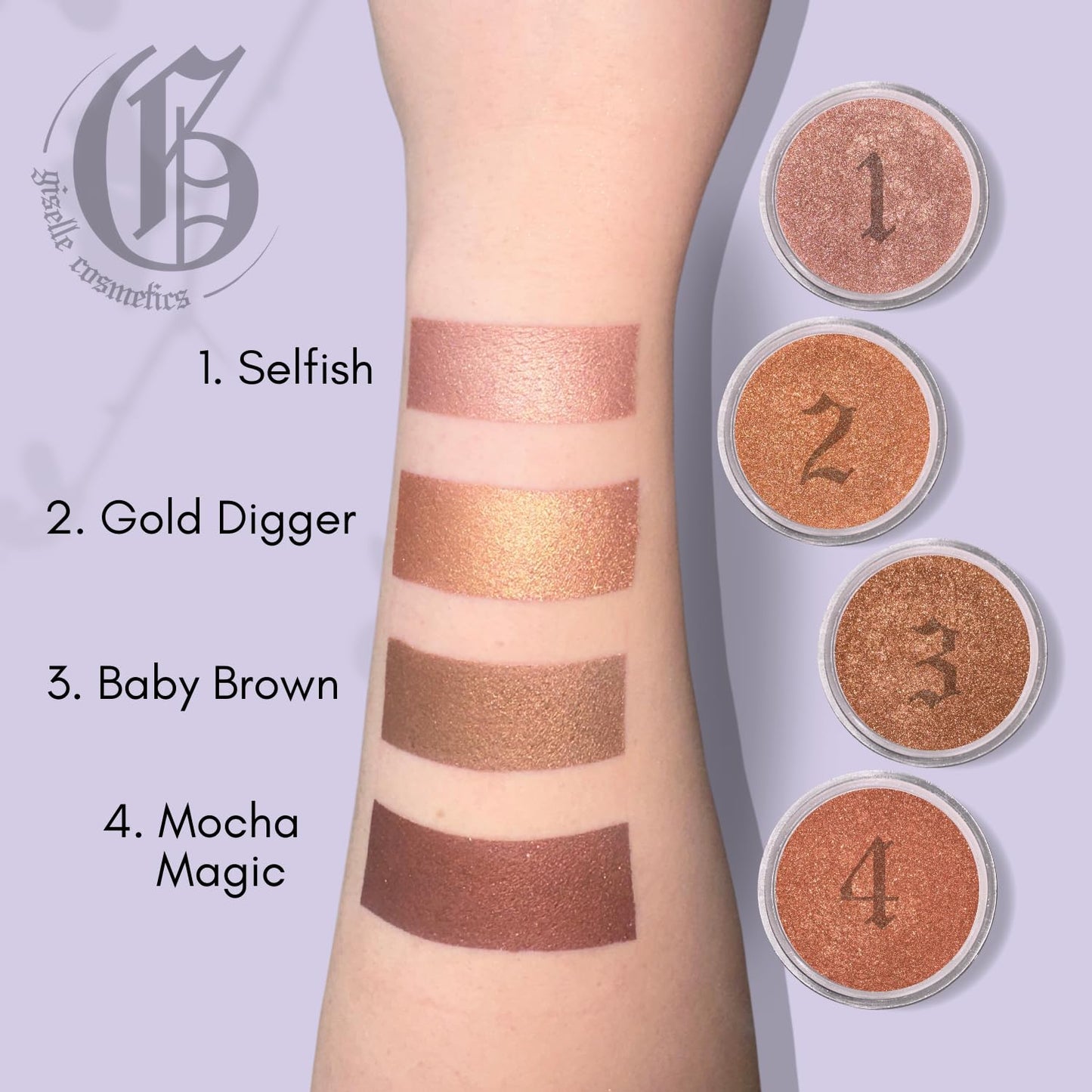 Mocha Magic Eyeshadow Palette - Versatile Make Up Kit with Highlighter Makeup - Perfect for Day to Night Looks - A Must have For All Makeup Collections