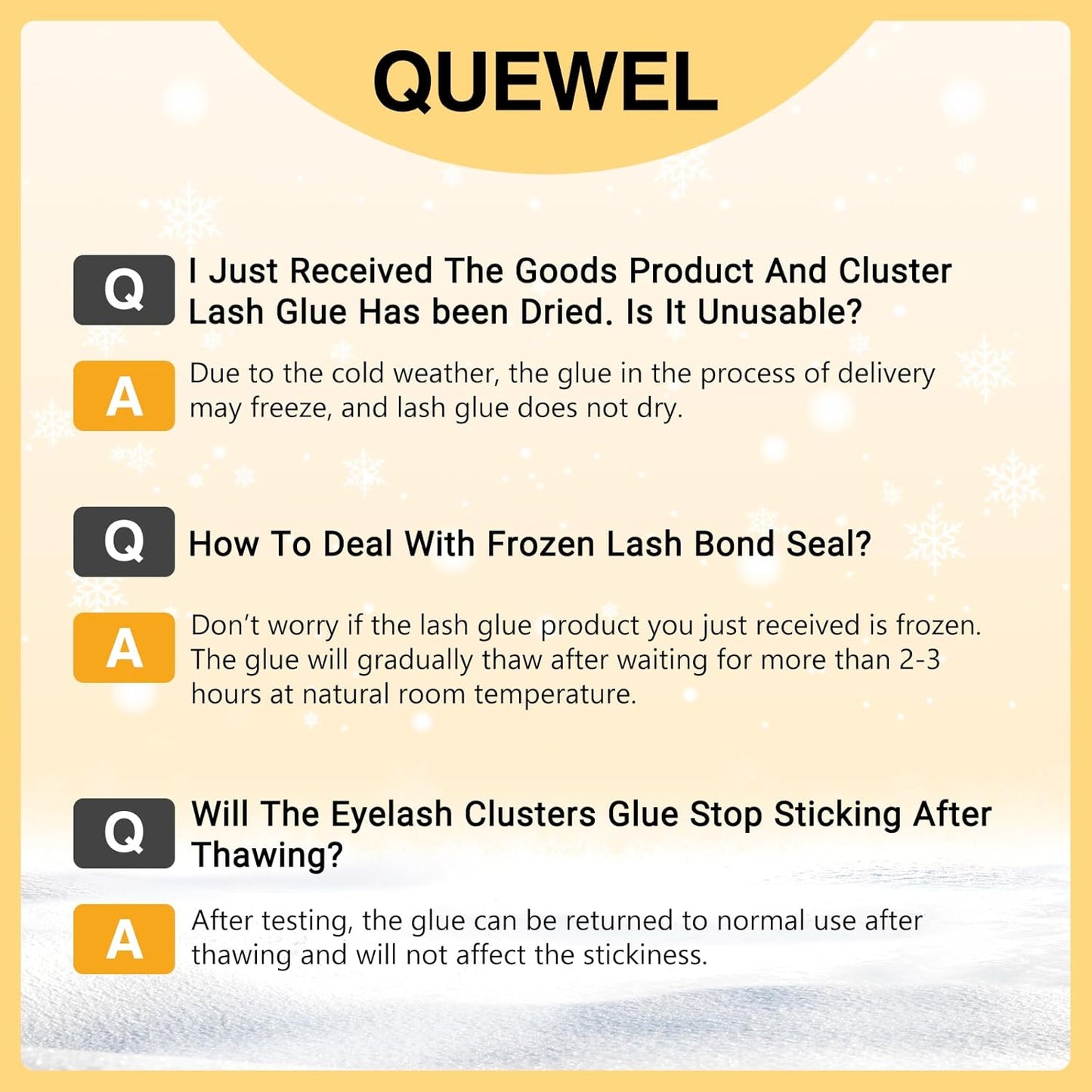 QUEWEL DIY Eyelash Extensions Kit, 144 Pcs Lash Clusters Eyelash Applicator Tool, Super Hold Bond and Seal, Clusters Lash Glue Remover Easy to Apply at Home(FD-QU-H-3D-02)