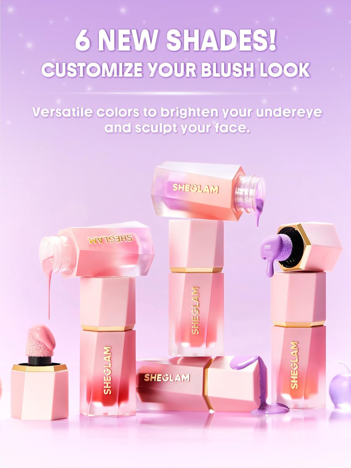 SHEGLAM Color Bloom Liquid Blush-Pink Slip