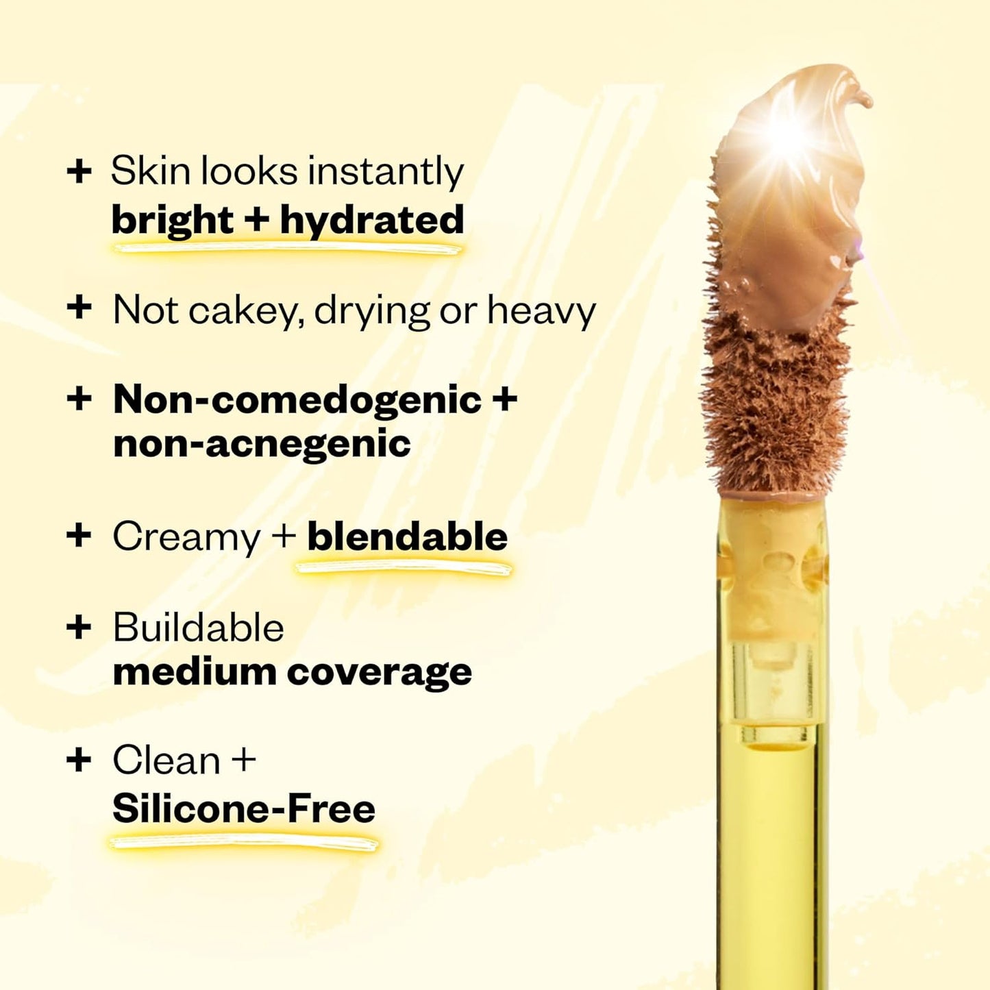 Kosas Revealer Concealer - Medium Coverage Makeup with Hyaluronic Acid, Conceals Dark Circles Under Eyes, Dark Spots and Blemishes + Brightens, Hydrates, Long-Lasting & Vegan, (Tone 1.5 C)