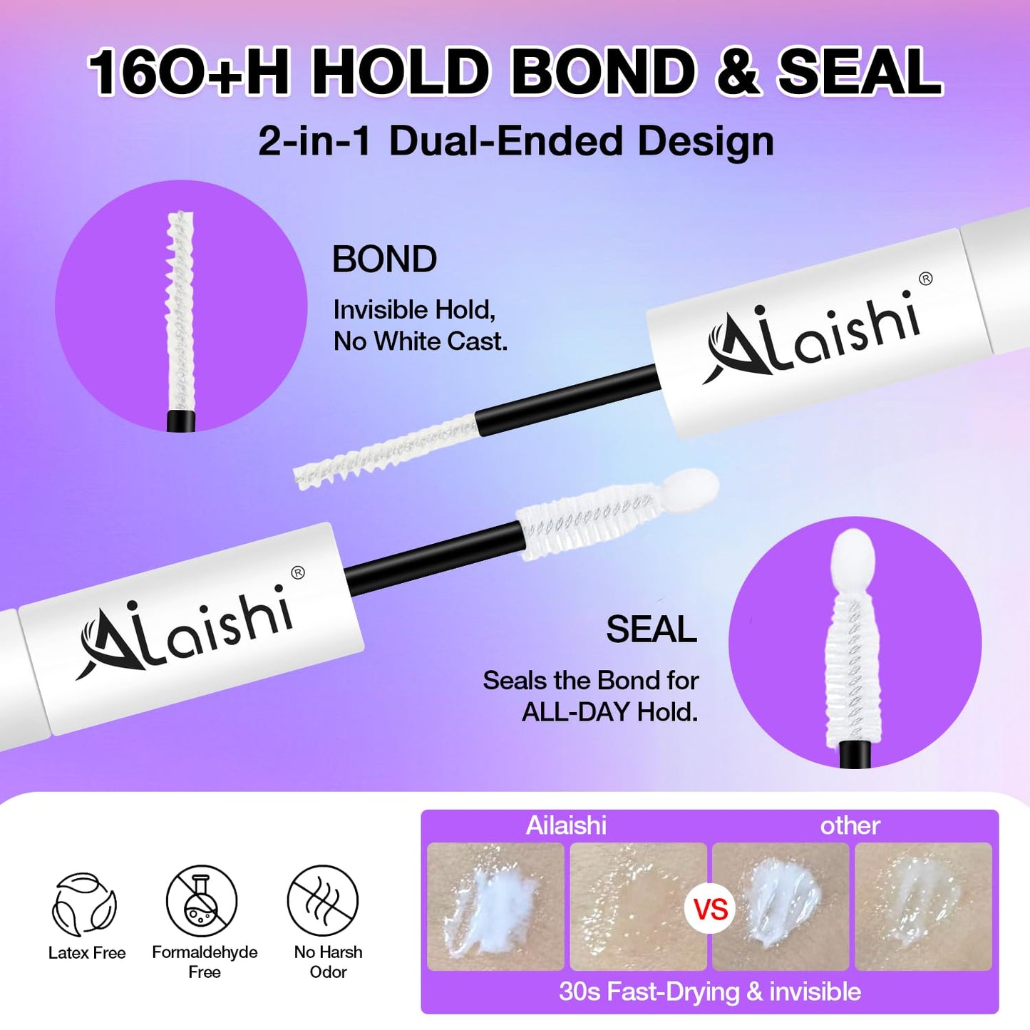 Wispy False Eyelashes Kit With Bond, Seal and Tweezer, 7 Pairs Natural Look Fake Cat Eye Lashes Strips Thin Band Extensions Waterproof Easy Eyelashes for Beginners DF1