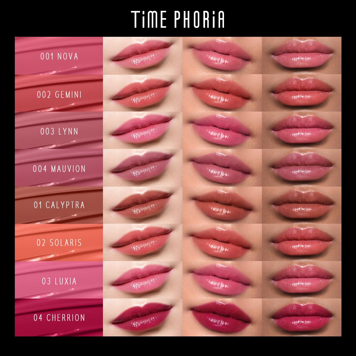 STELLAR DUST LIP STAIN-Long Lasting, Waterproof and Transferproof Lip Tint, Glossy Finish Lip Gloss, Lightweight Lipstick, High Coverage, Vivid Color (04)