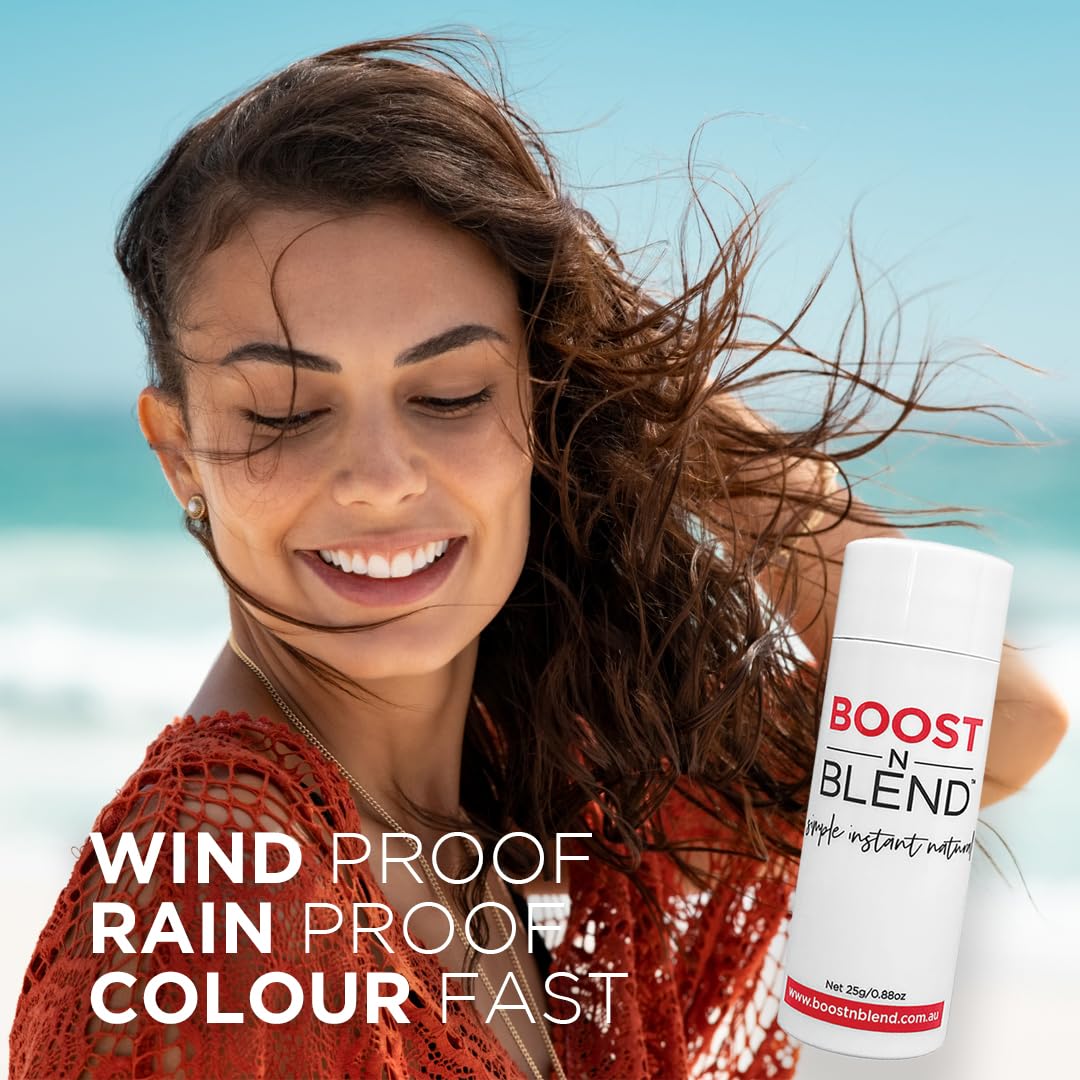 Boost N Blend Hair Volumizer with Scalp Concealer and Cotton Fibers for Thinning Hair in Women (25g/0.88oz)