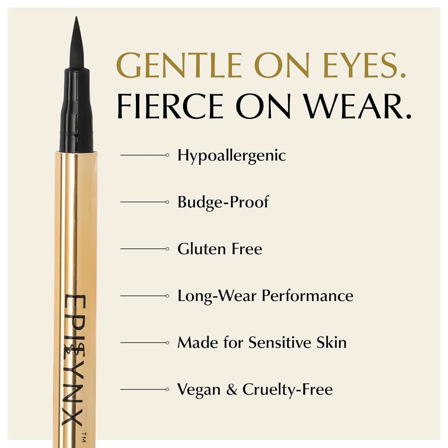 Waterproof Eyeliner - Smudge-Proof Liquid Eyeliner Pen with Precision Tip for Smooth, Long-Lasting Application - Vegan, Hypoallergenic & Gluten-Free Eye Liner - 2mL Purple