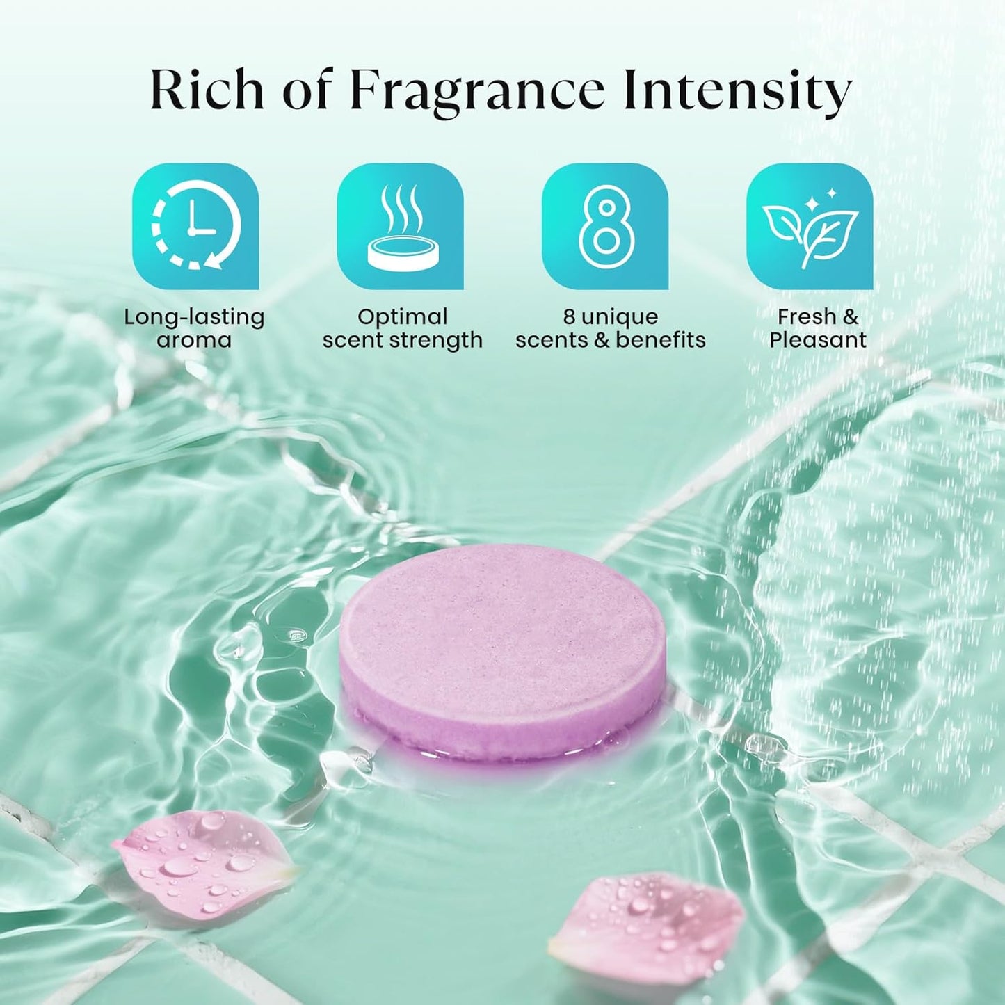 Shower Steamers Aromatherapy – Birthday Gifts for Women Teen Girls Mom, Natural Essential Oils Bath Bombs for Relaxation Home SPA, Christmas Stocking Stuffers White Elephant Gifts for Adults