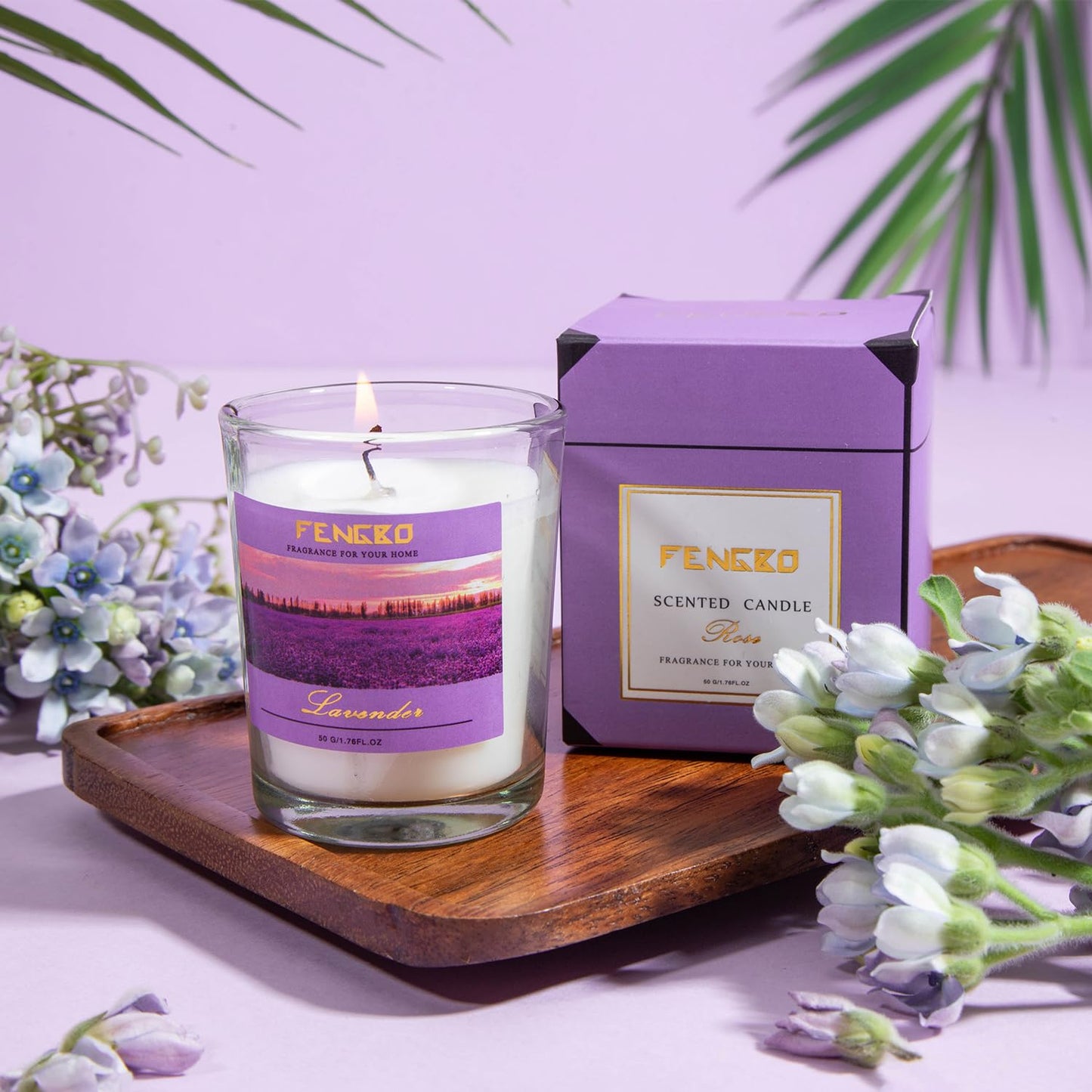 Birthday Gifts for Women,Gifts for Her Purple Gifts Basket for Women Happy Birthday Lavender Relaxing Gift Set Self Care Package Unique Female Gift Ideas Birthday Presents Female Friendship Gifts