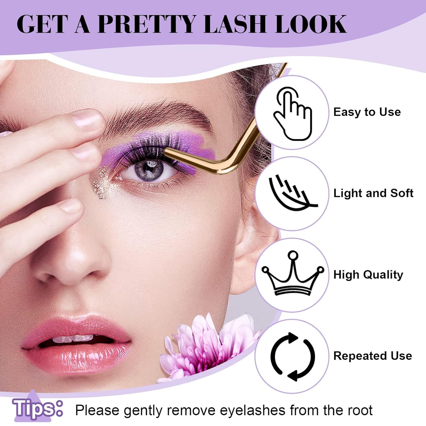 B&Qaugen Manga Lash Clusters DIY Individual Lashes 40D-D-12 300 PCS False Eyelash Cluster Manga Cluster 30D 40D 50D D Curl Eyelash Extensions at Home (40D-D-12)