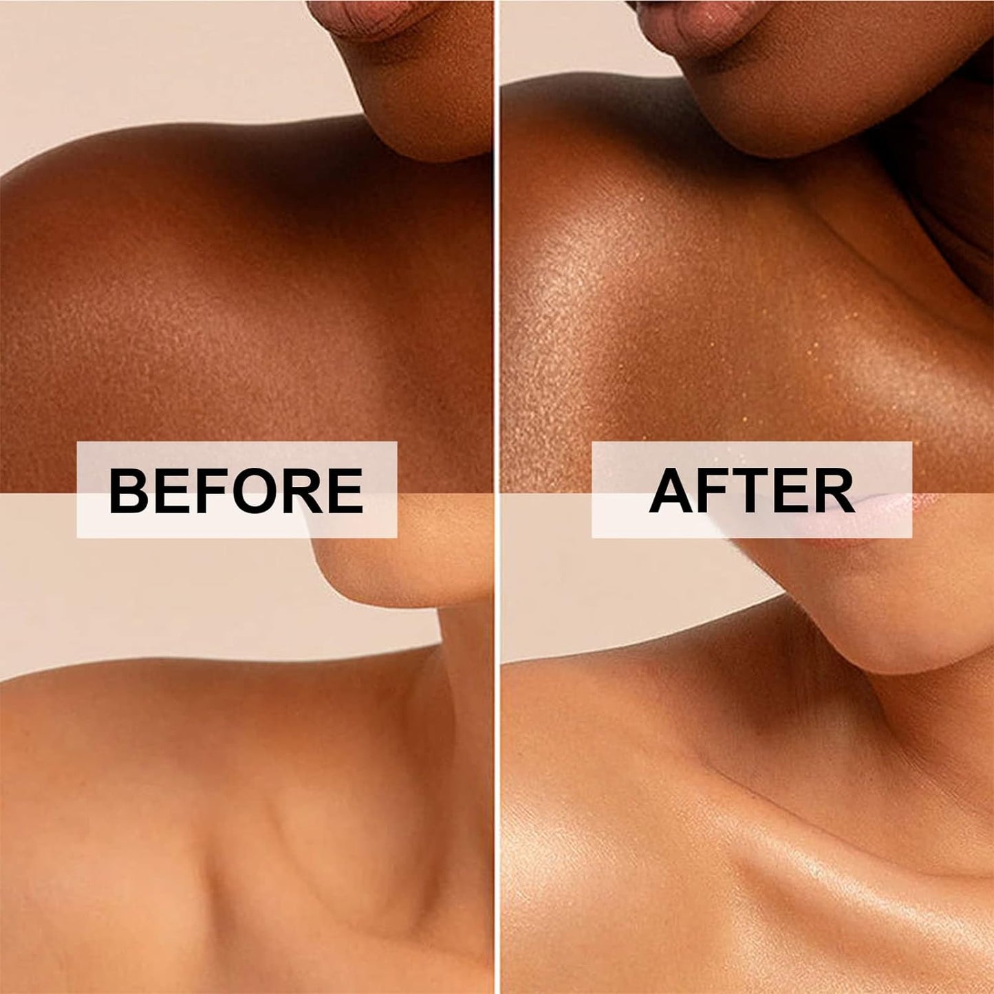 Body Shimmer Oil, Waterproof Long Lasting Moisturizing Bronze Body Luminizer Glow For Face & Body, Liquid Illuminator Body Highlighter 1oz/Jars, Makeup Brush Include (Sparkle Pink #04)