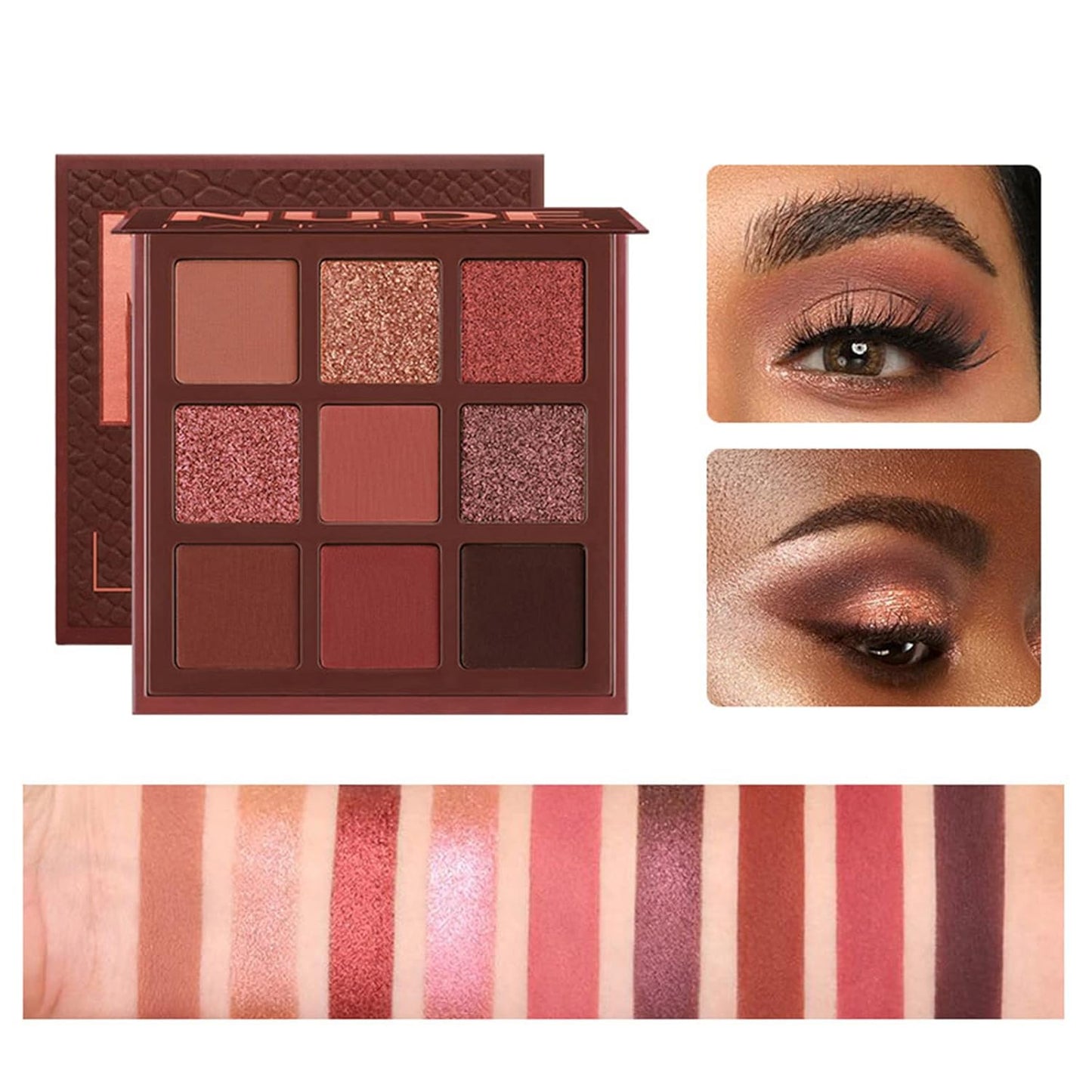 All-in-one Holiday Make up Gift Set | Makeup Kit for Women Full Kit Essential Starter Bundle Include Eyeshadow Palette Lipstick Blush Foundation Concealer Face Powder Mascara Lipgloss Brush