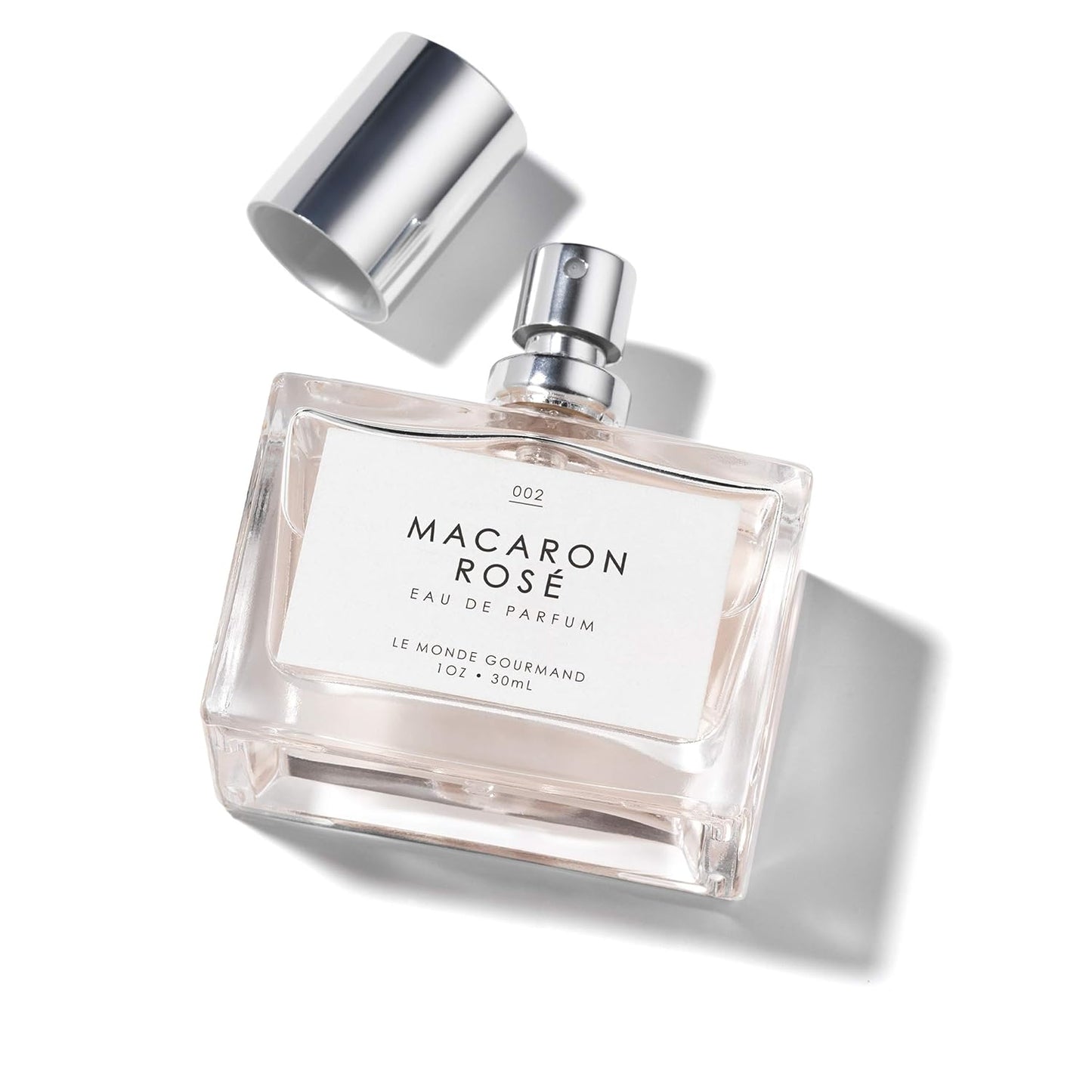 Le Monde Gourmand Macaron Rosé Eau de Parfum - 1 fl oz (30 ml) - Rose, Floral, Sugar Perfume Notes