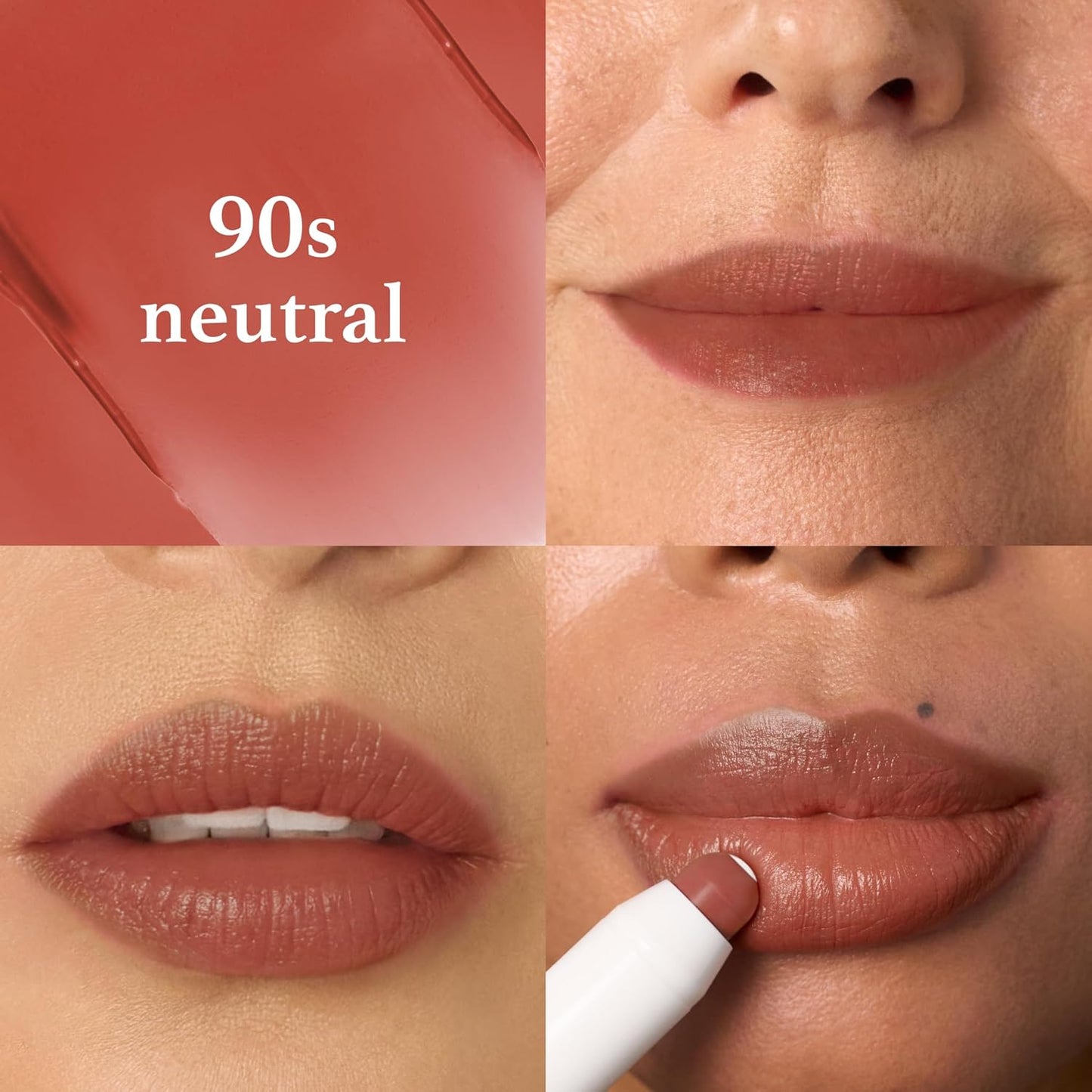 Julep It's Balm Tint of Color Lip Balm - 90's Neutral | Hydrating Lip Color with Vitamin E Core | Natural Gloss Finish | Vegan & Cruelty-Free
