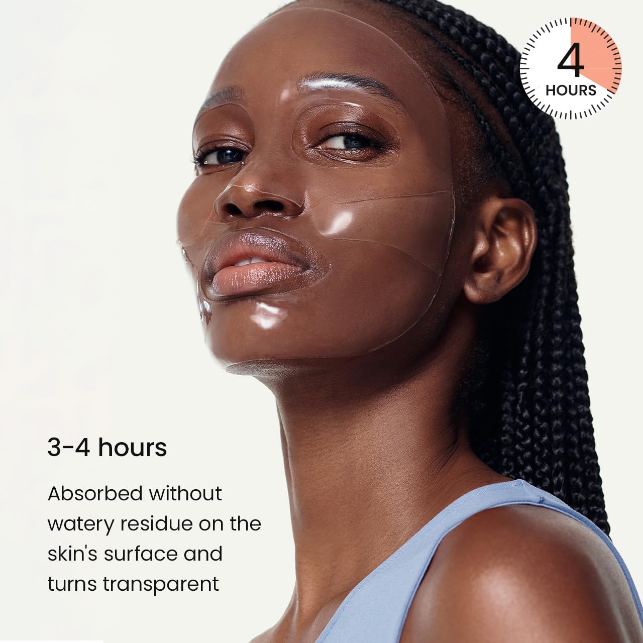 BIODANCE Hydro Cera-nol Real Deep Mask, Overnight Hydrogel Mask, Hydrating Facial Mask For Sensitive Skin, Redness Reducing & Quick Soothing Effect, Korean Skincare | 1.19oz(34g) x 4ea
