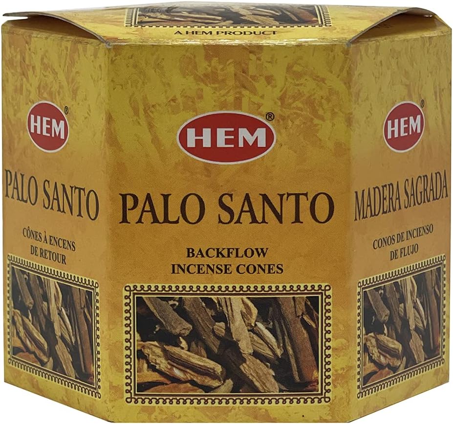 TRUMIRI Palo Santo Backflow Incense Cones For Waterfall And Mat Bundle Inciensos Aromaticos|Incienso|Inciense|Insienso