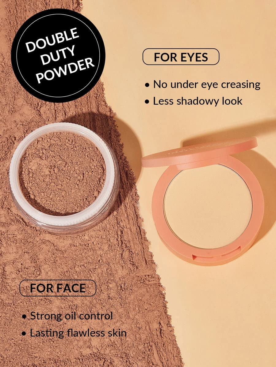 SHEGLAM Insta-Ready Face Powder Loose Under Eye Setting Powder - Smooth Sand