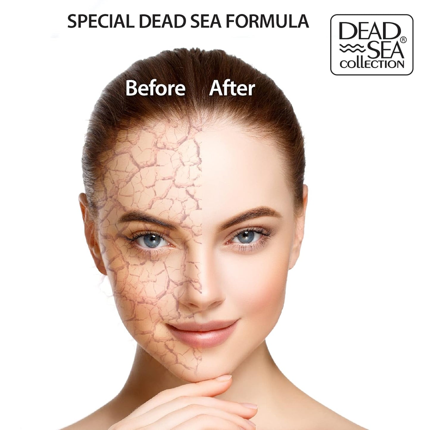 Dead Sea Collection Moisturising Night Face Cream with 3X Collagen – Anti Aging Nourishing Facial Moisturiser with Dead Sea Minerals and Vitamin E for Women and Men – All Skin Types (50 ml)