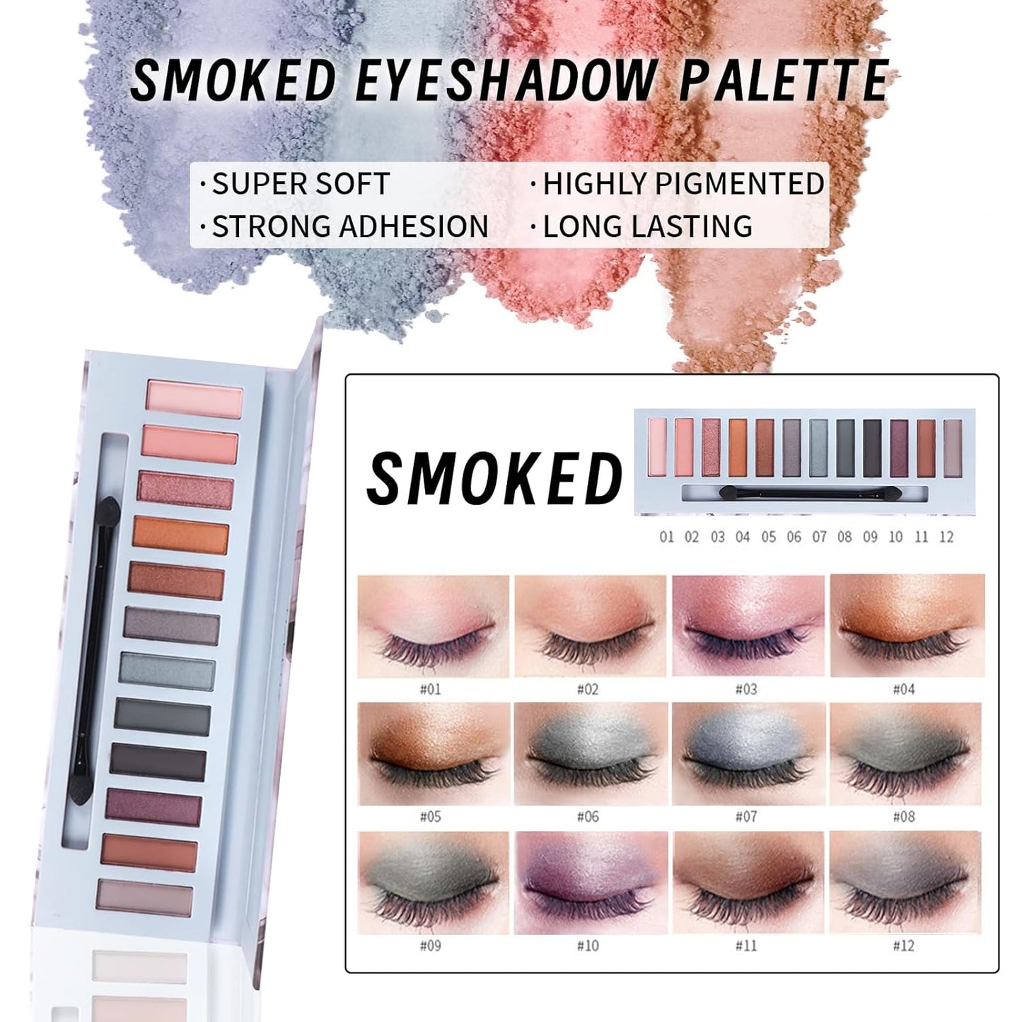 Makeup Kit Set for Women, Makeup Present for Women Teen Girl, Eyeshadow Foundation CC Cream Face Primer, Makeup Brush Sponge, Lipstick, Eyebrow Soap Pencil Mascara Eyeliner Cosmetic bag