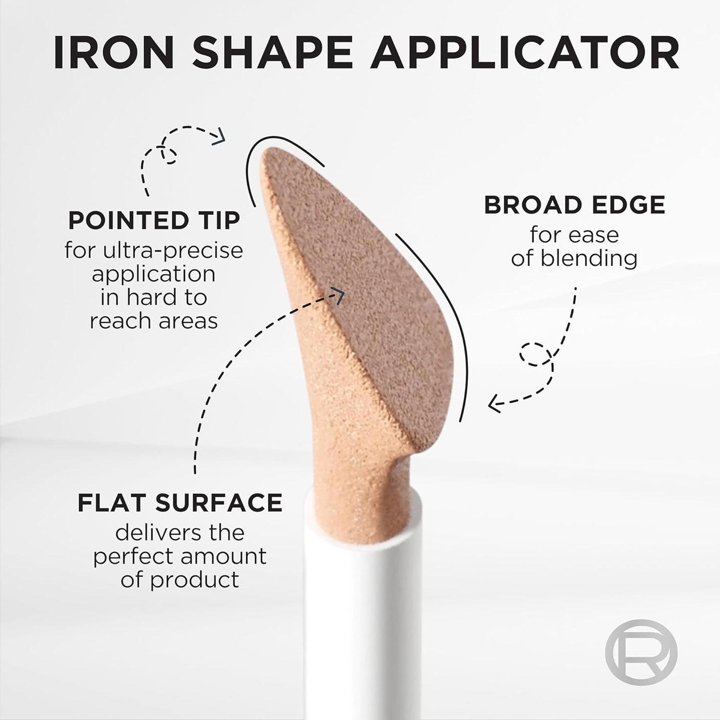L’Oréal Paris True Match Radiant Serum Concealer, Brightening Under Eye Concealer Make Up with 1.5% Hyaluronic Acid and Caffeine, W6, 0.33 Oz