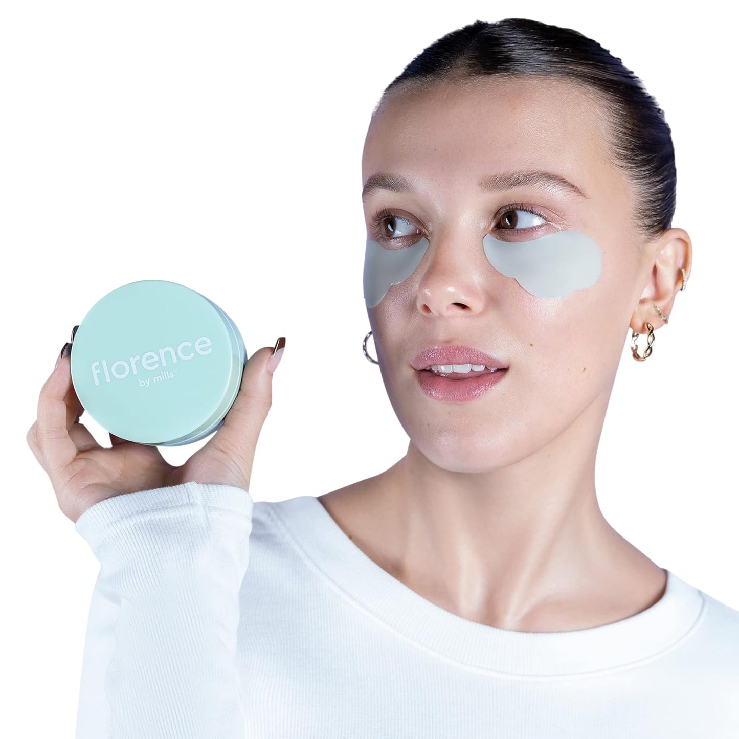 florence by mills Floating Under The Eyes Depuffing Eye Gel Pads, 30 Count/15 Pairs, 15 pairs