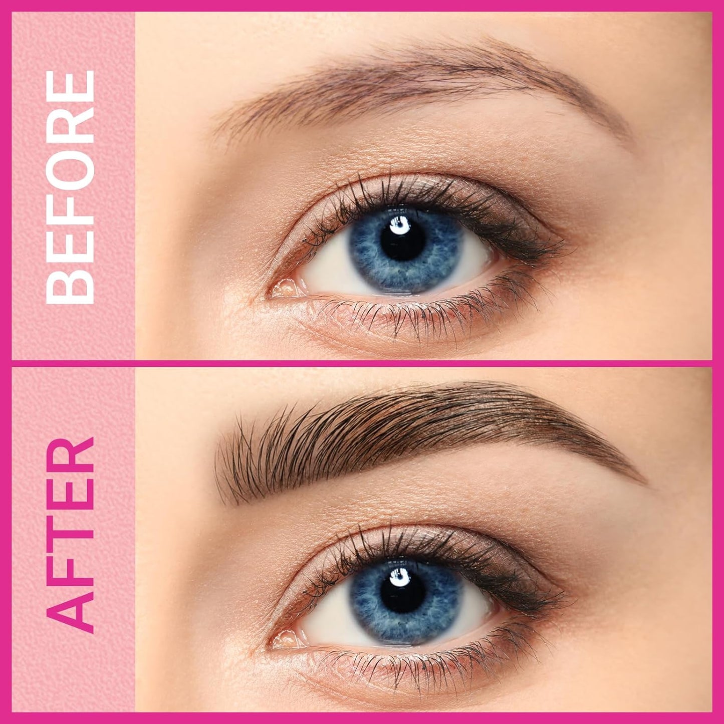 iMethod Microblading Eyebrow Pen - Eyebrow Pencil Magical 2-in-1 Dual-Ended Eye Brow Pencils for Women with 4-Fork-Tip & Precise Brush-Tip Create Natural Hair-Like Brows, Last All-Day, Grey