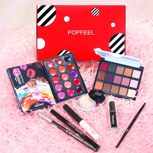8PCS Colors Professional make up set, All in one makeup kit for women full kit, Cosmetics teenagers, Makeup palette
