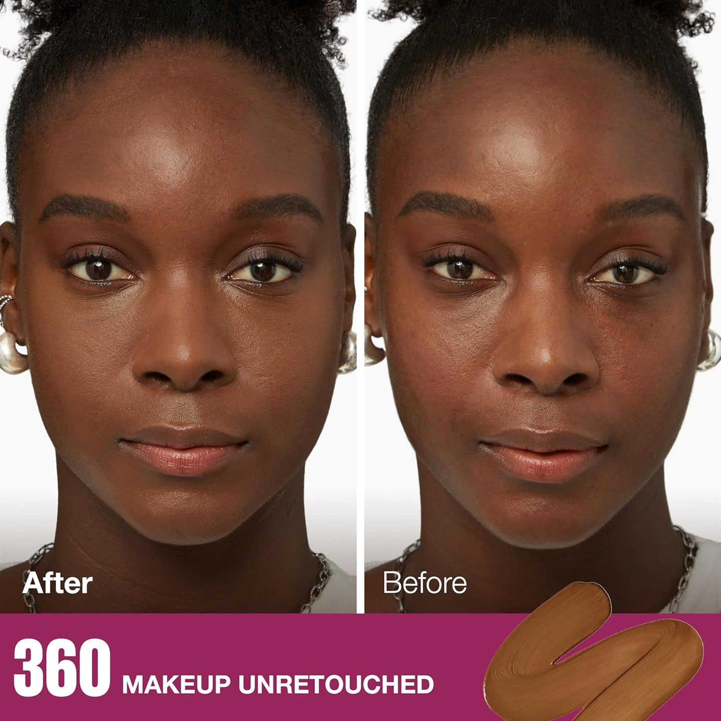 Maybelline Instant Age Rewind Eraser Foundation with SPF 20 and Moisturizing ProVitamin B5, 360, 1 Count