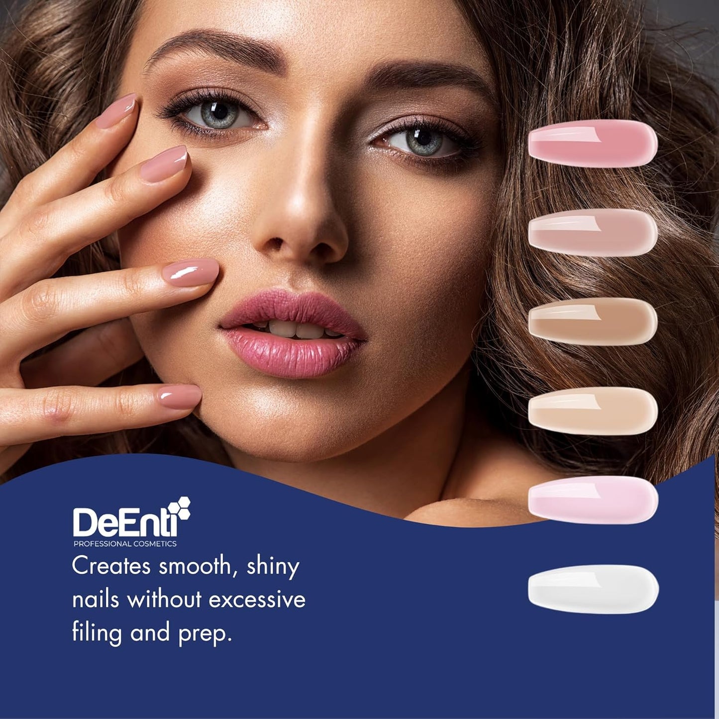 Acrylic Nail Powder, 2oz Dark Nude Acrylic Powder Dip for Nails, Long Lasting Salon Quality, Bubble Free Professional Manicures, Fake Nails, Carving & Extensions