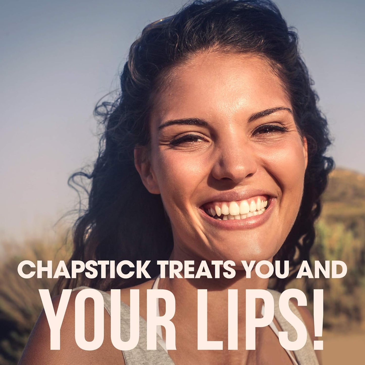ChapStick Dry Lips & Cold Sore Pain Relief Bundle – Classic Medicated ChapStick + Original Moisturizer Lip Balm with SPF 15, 0.15 Ea (2 Piece Set)