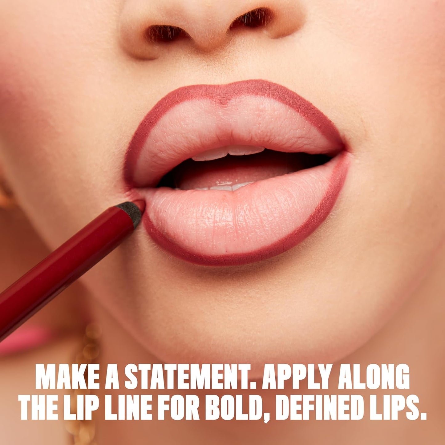 NYX PROFESSIONAL MAKEUP Line Loud Lip Liner, Longwear and Pigmented Lip Pencil with Jojoba Oil & Vitamin E - No Equivalent