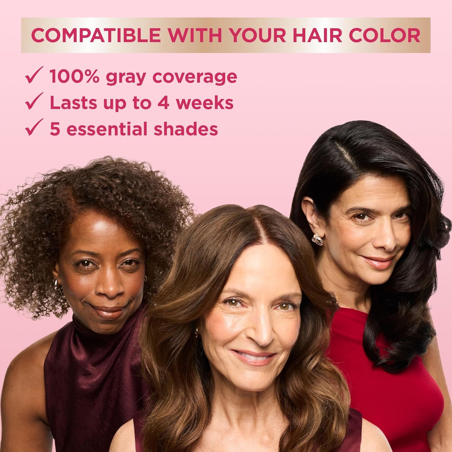 Garnier Color Sensation Color Retouch, Demi Permanent Hair Dye for Roots with 100% Gray Coverage, Brown Hair Dye 5.0, Pack of 6