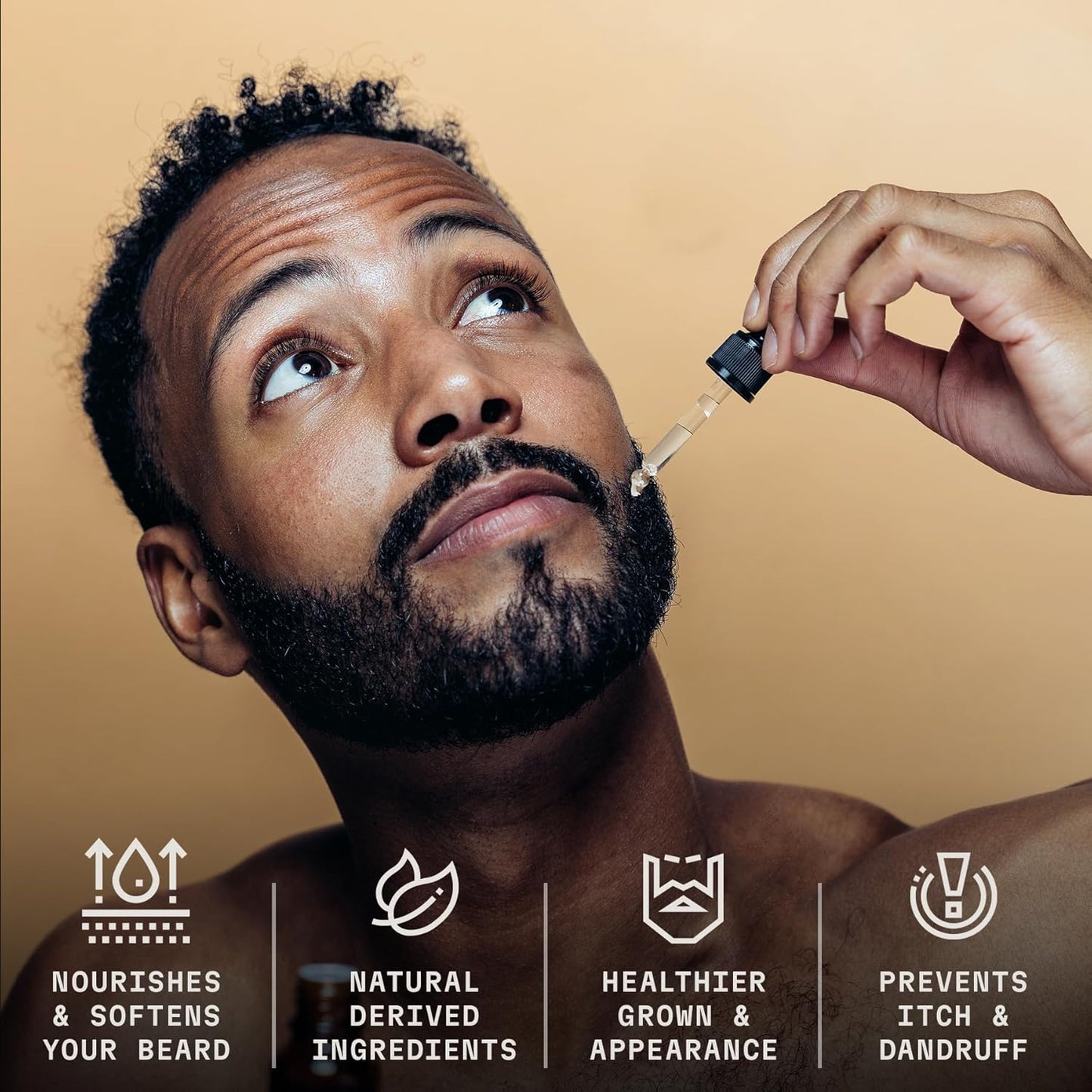 Striking Viking Beard Oil for Men - 2 Fl Oz, Cedarwood Scent - Beard Growth & Conditioning with Argan, Almond Plus Tea Tree Oil & Jojoba Oil for Beard Growth - Softener & Moisturizer