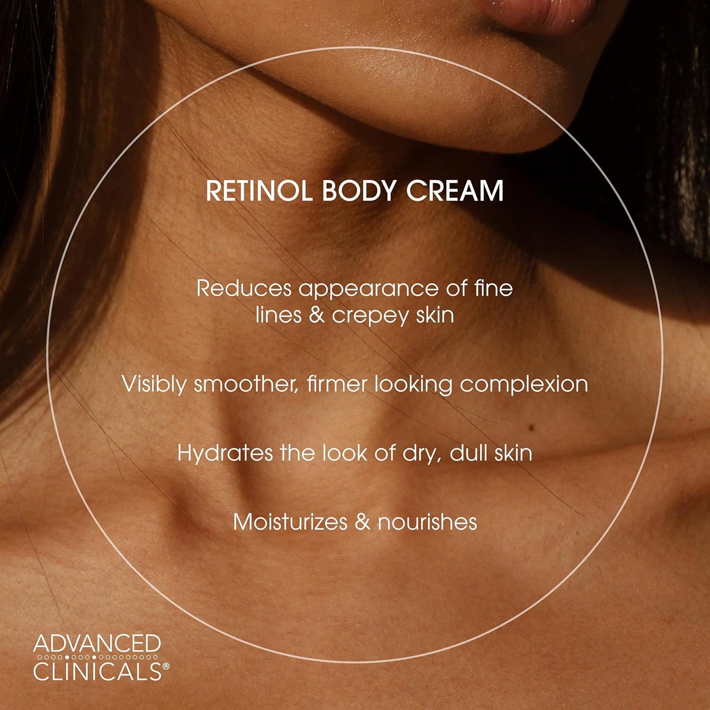 Advanced Clinicals Unscented Retinol Body Lotion & Face Moisturizer + Coconut Oil Body Cream For Women & Men | 2PC Skincare Set Helps Reduce Appearance Of Crepey Skin + Irritated Dry Skin, 2pc Set