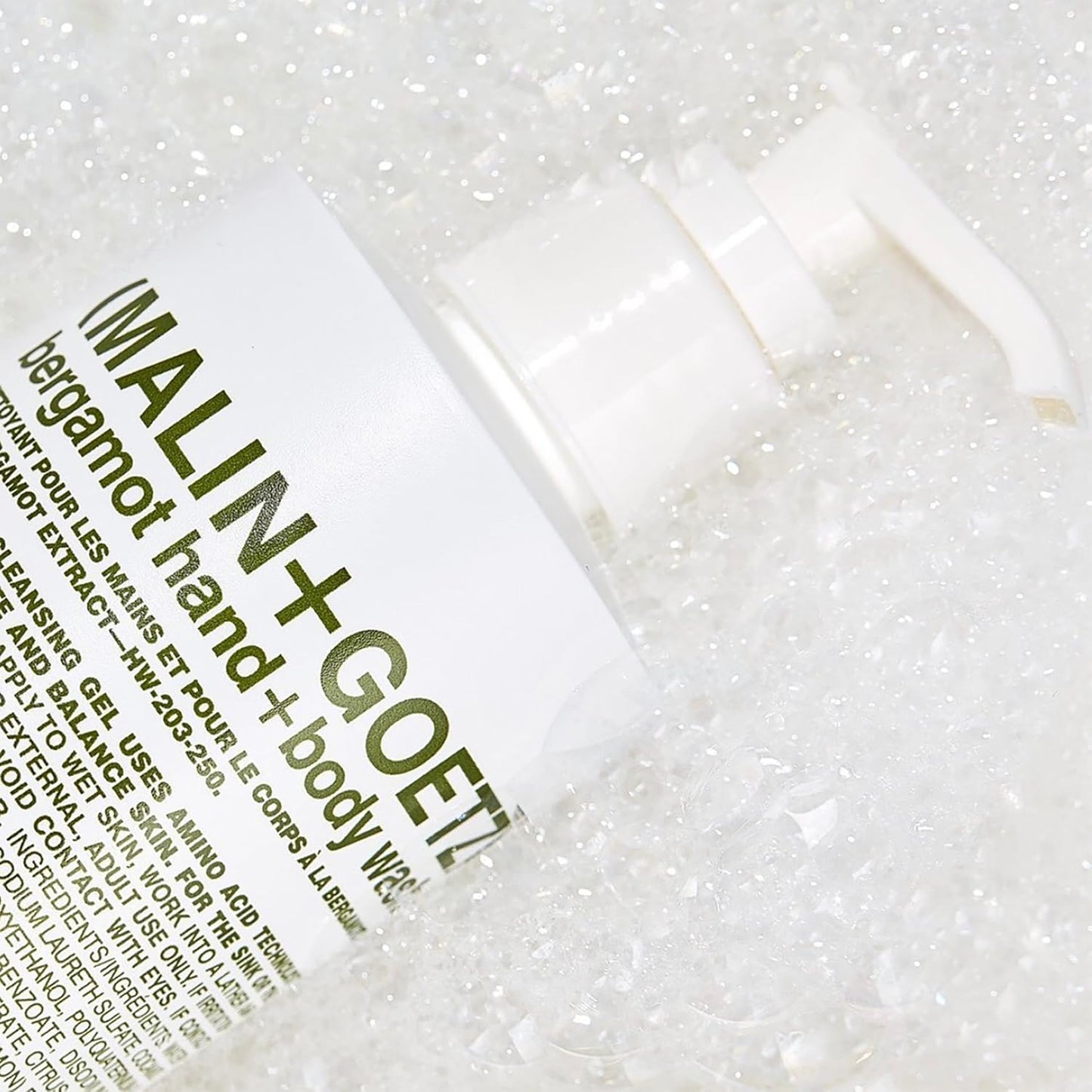 MALIN+GOETZ Women's Bergamot Hand + Body Wash, Clear, 8.45 Fl Oz (Pack of 1)
