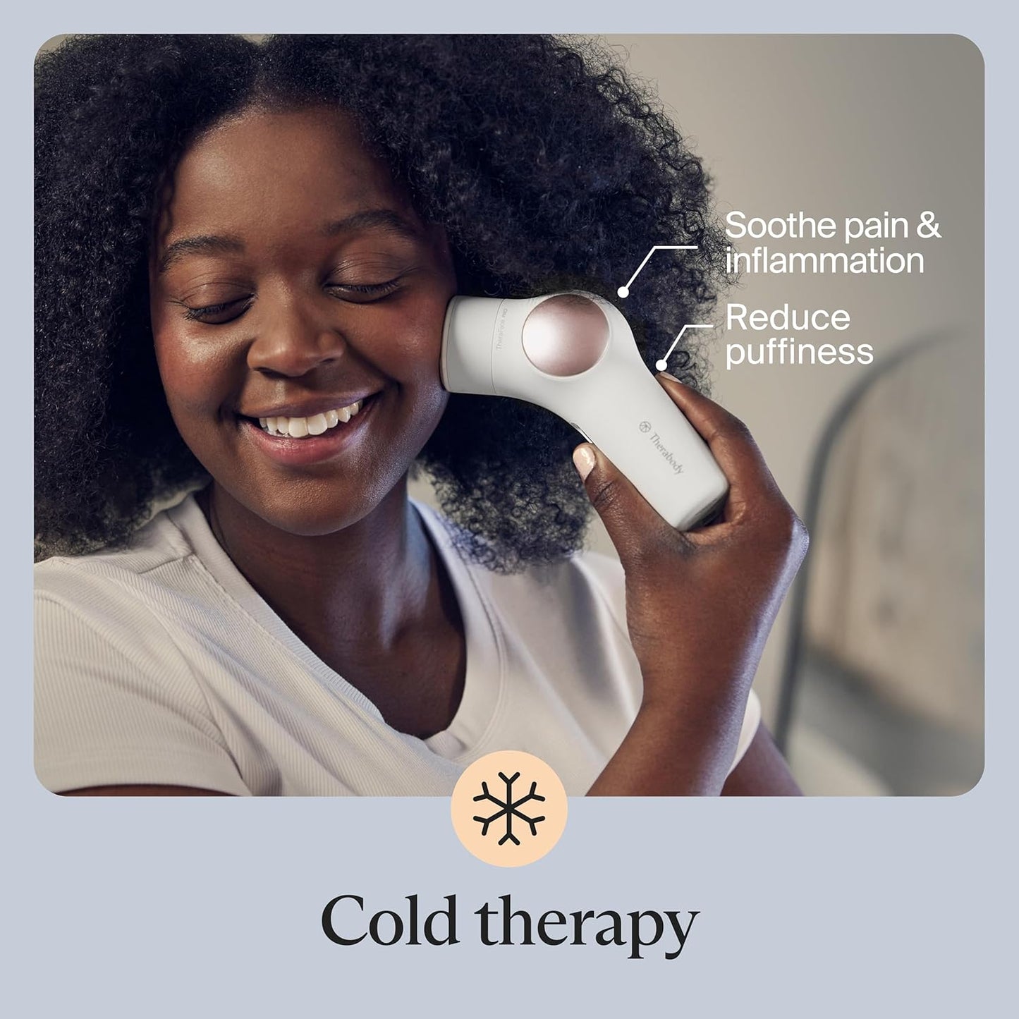 TheraFace PRO Hot and Cold Rings - Facial Therapy Care Device Attachment Kit to Improve Skin Radiance and Blood Flow and Reduce Face Tightening - Powered by Cryothermal Technology (White)