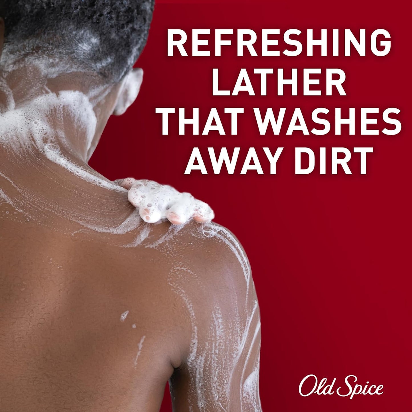 Old Spice Body Wash for Men, 24/7 Shower Fresh with Lasting Scent, Red Collection, Swagger with Cedarwood Scent, 33.4 fl oz (Pack of 4)
