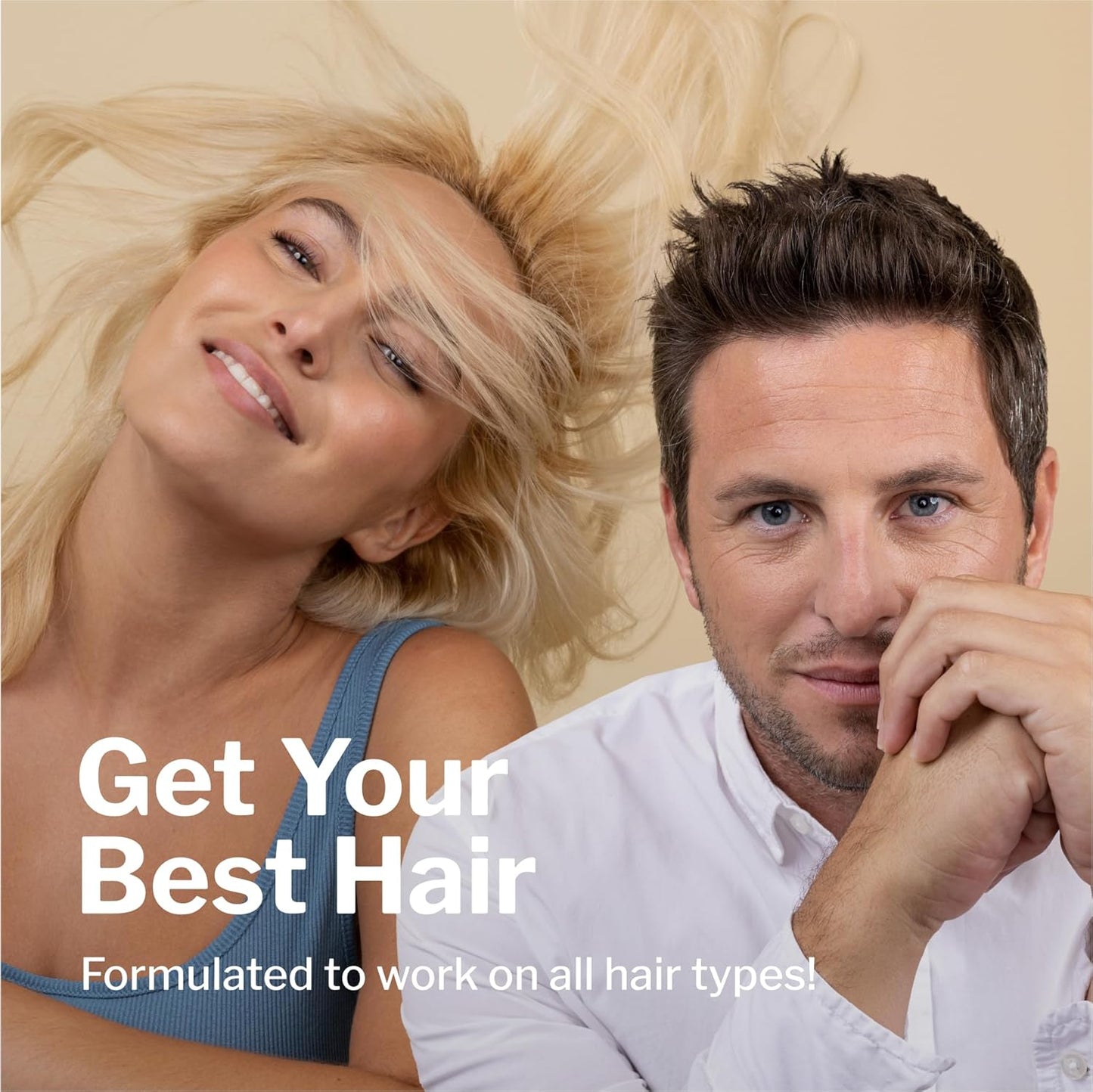 Shapiro MD Hair Growth Experts Leave-In Daily Foam, DHT Fighting Vegan Formula for Thinning Hair Developed by Dermatologists, Experience Healthier, Fuller & Thicker Looking Hair - 4 Month Supply