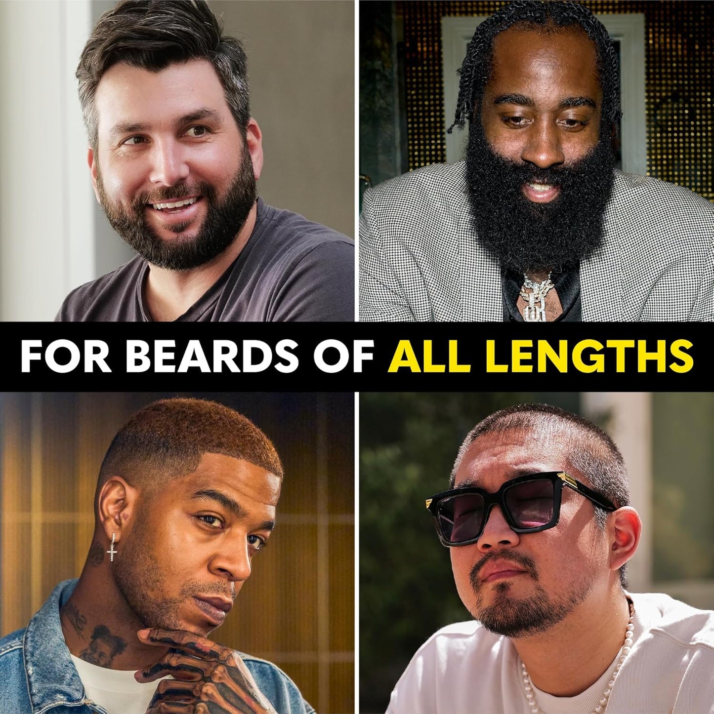 The Beard Club Biotin Beard Cream - Moisturizing and Hydrating Shea Beard Butter for Healthier Facial Hair & Skin