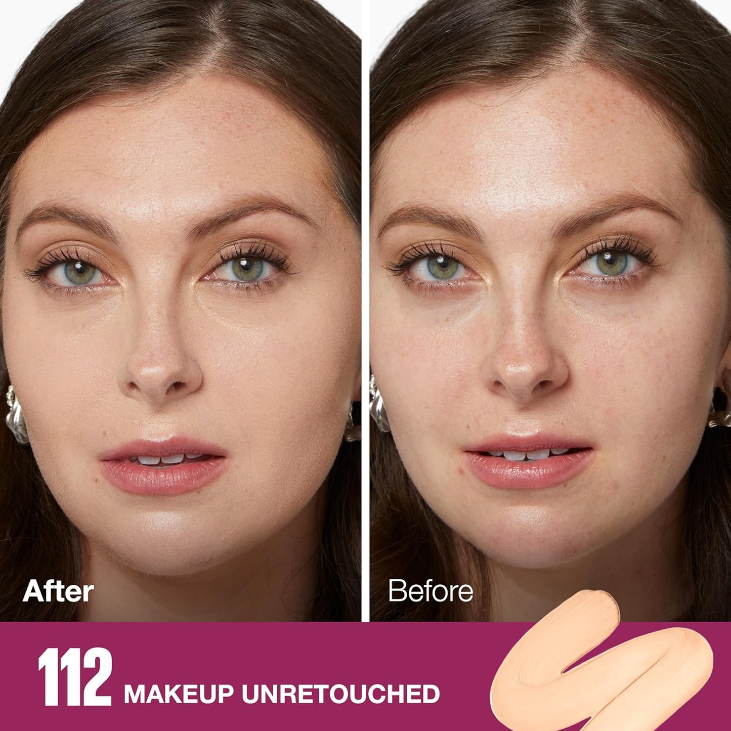 Maybelline Instant Age Rewind Eraser Foundation with SPF 20 and Moisturizing ProVitamin B5, 112, 1 Count